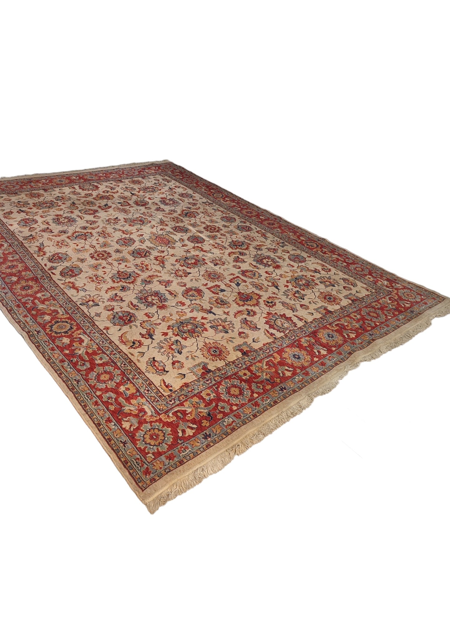 61801 Tappeto con decorazione floreale in vari colori