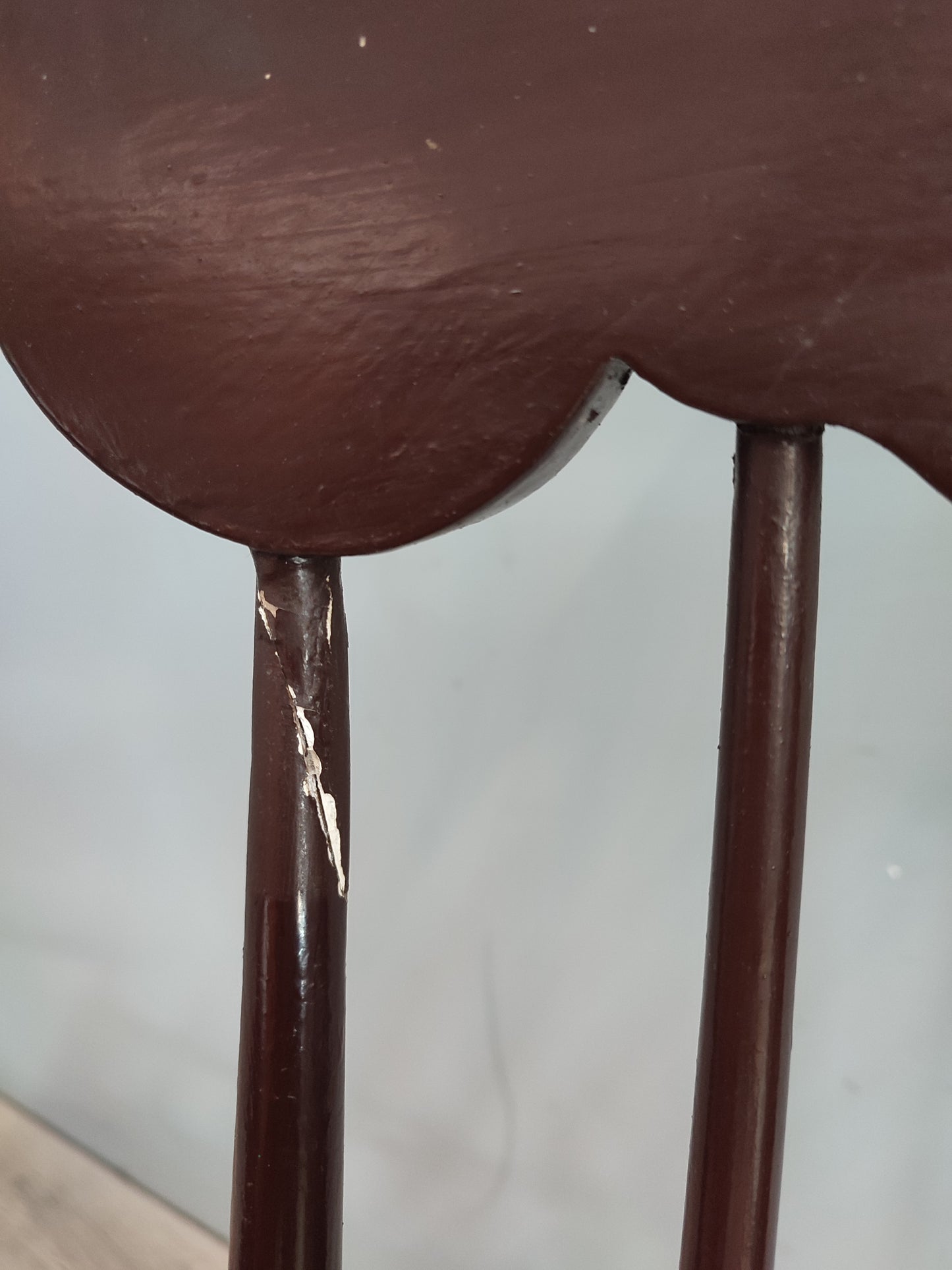 63637 Sedia a dondolo in legno