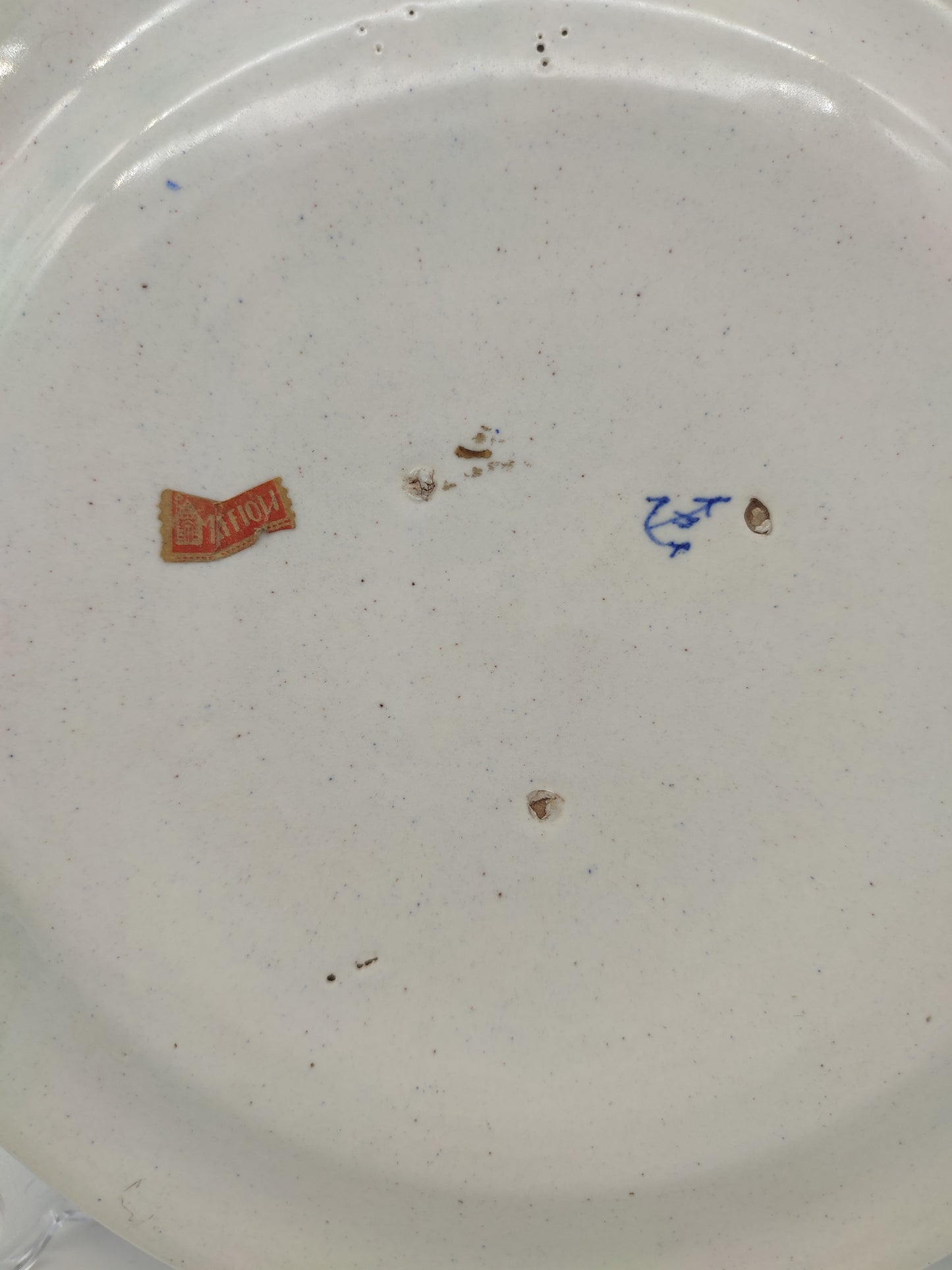 68413 Piatto decorativo dipinto, mesi dell'anno, Luglio