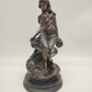 70899 Statua donna in bronzo Aquarius 1999