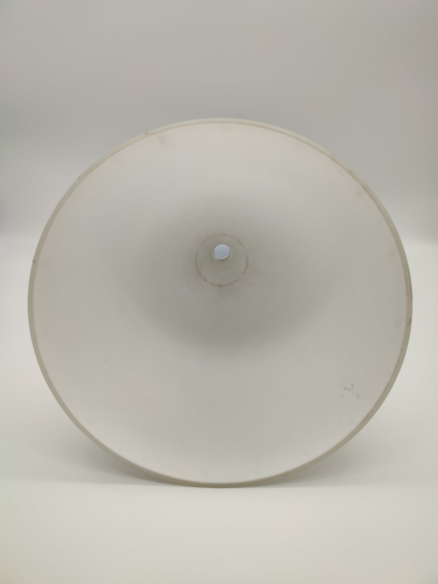 71269 Coppa lampadario in vetro opalino anni '60