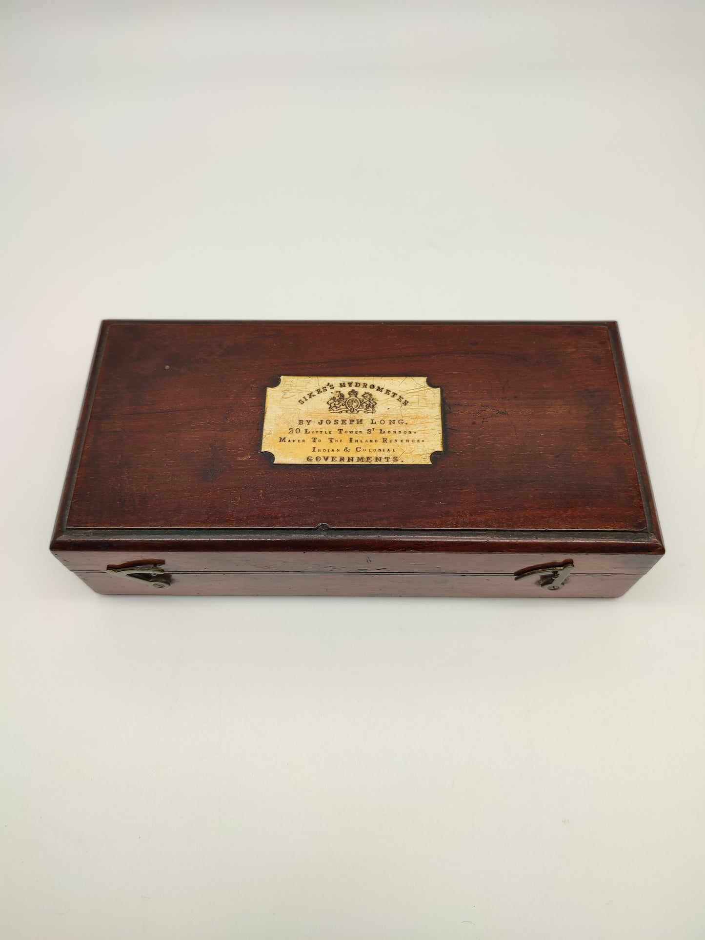 71108 Sikes's idrometro con scatola in legno