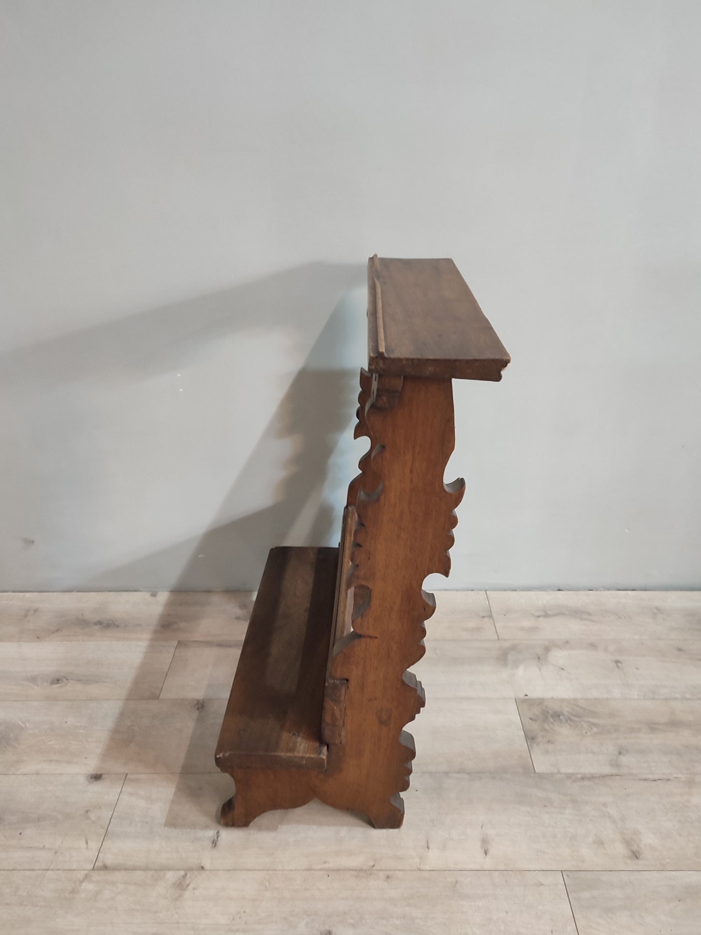 74125-2 Antico inginocchiatoio in legno