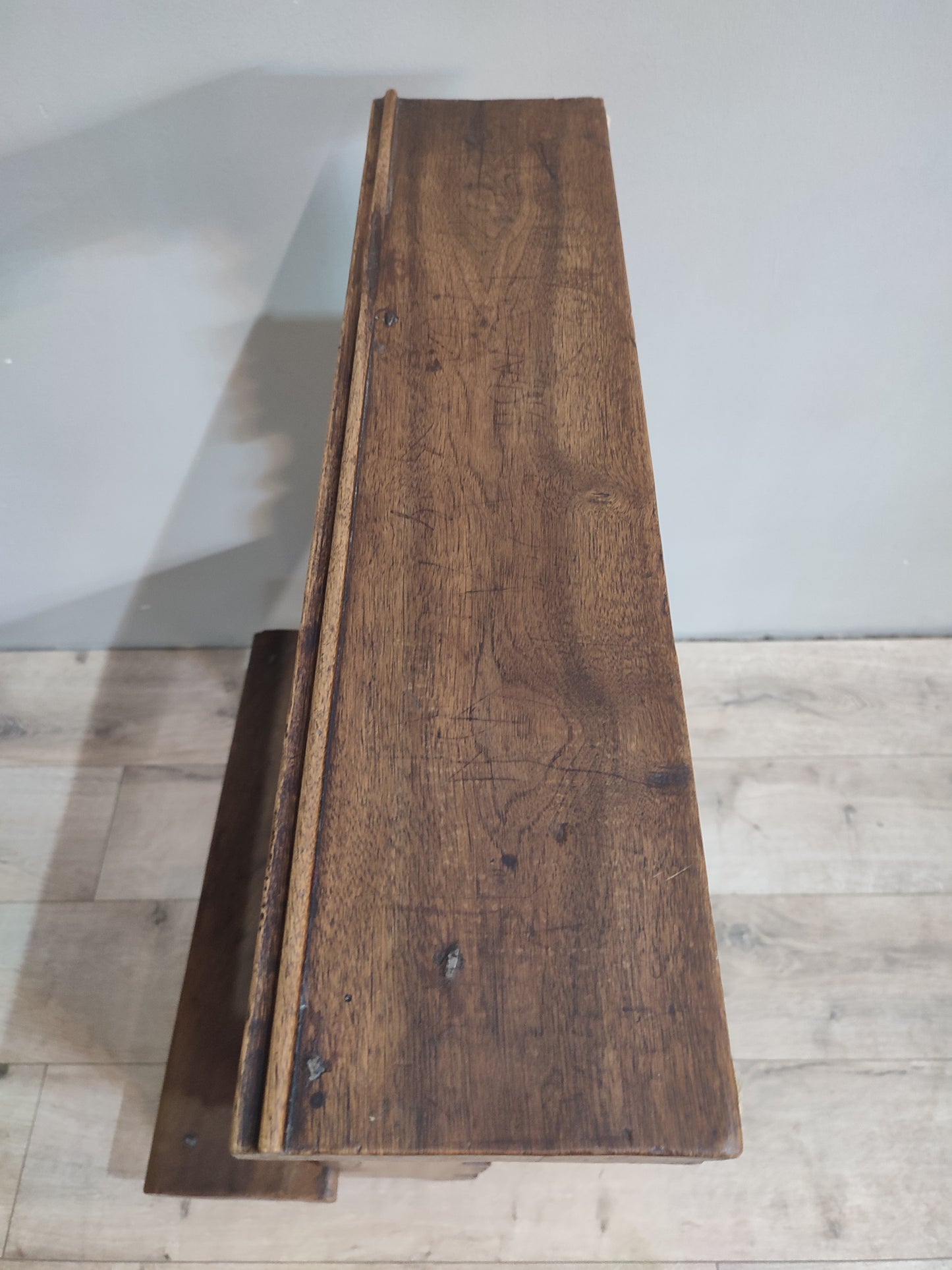 74125-2 Antico inginocchiatoio in legno