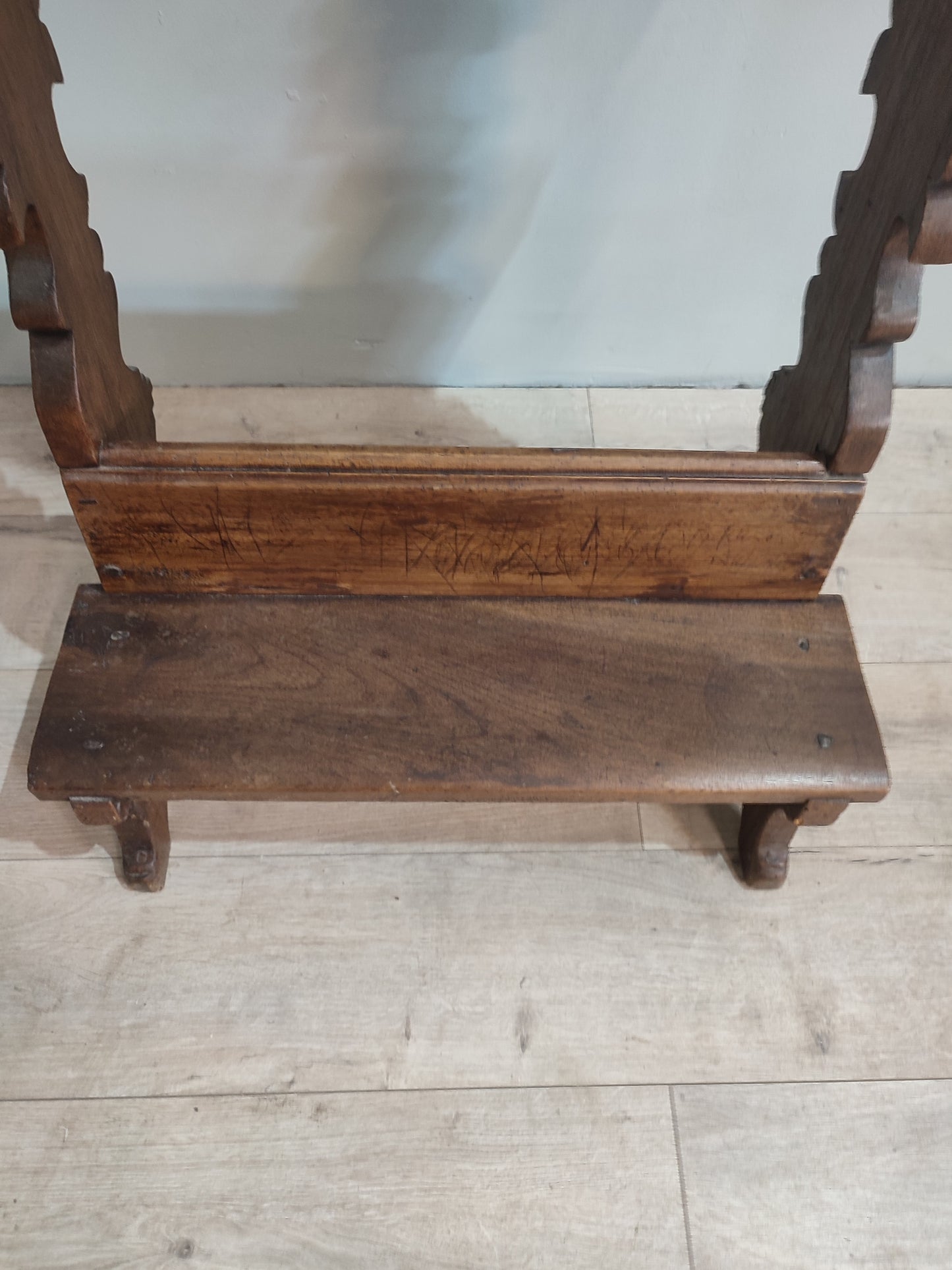 74125-2 Antico inginocchiatoio in legno