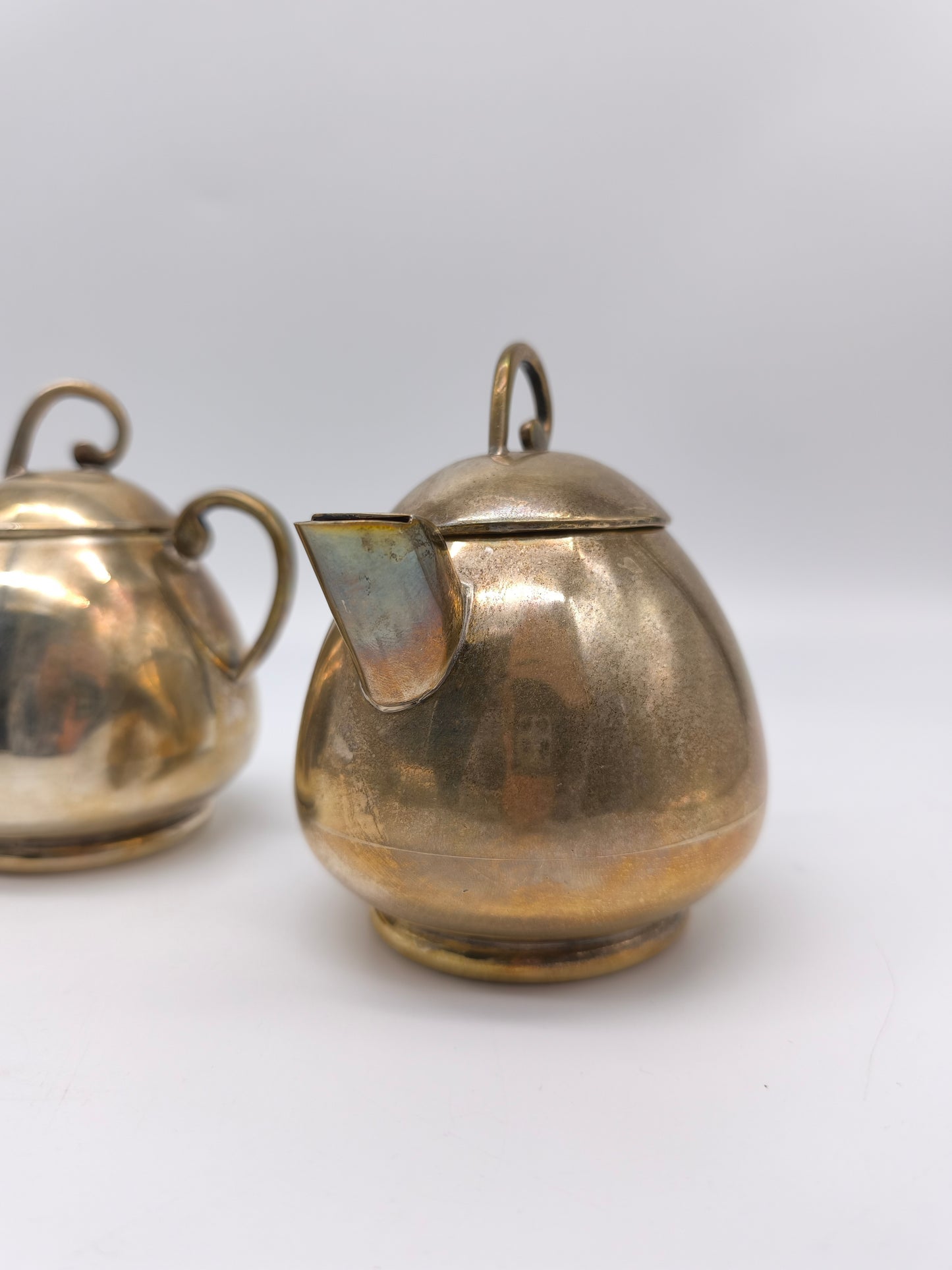 74591 Set lattiera e zuccheriera sterling