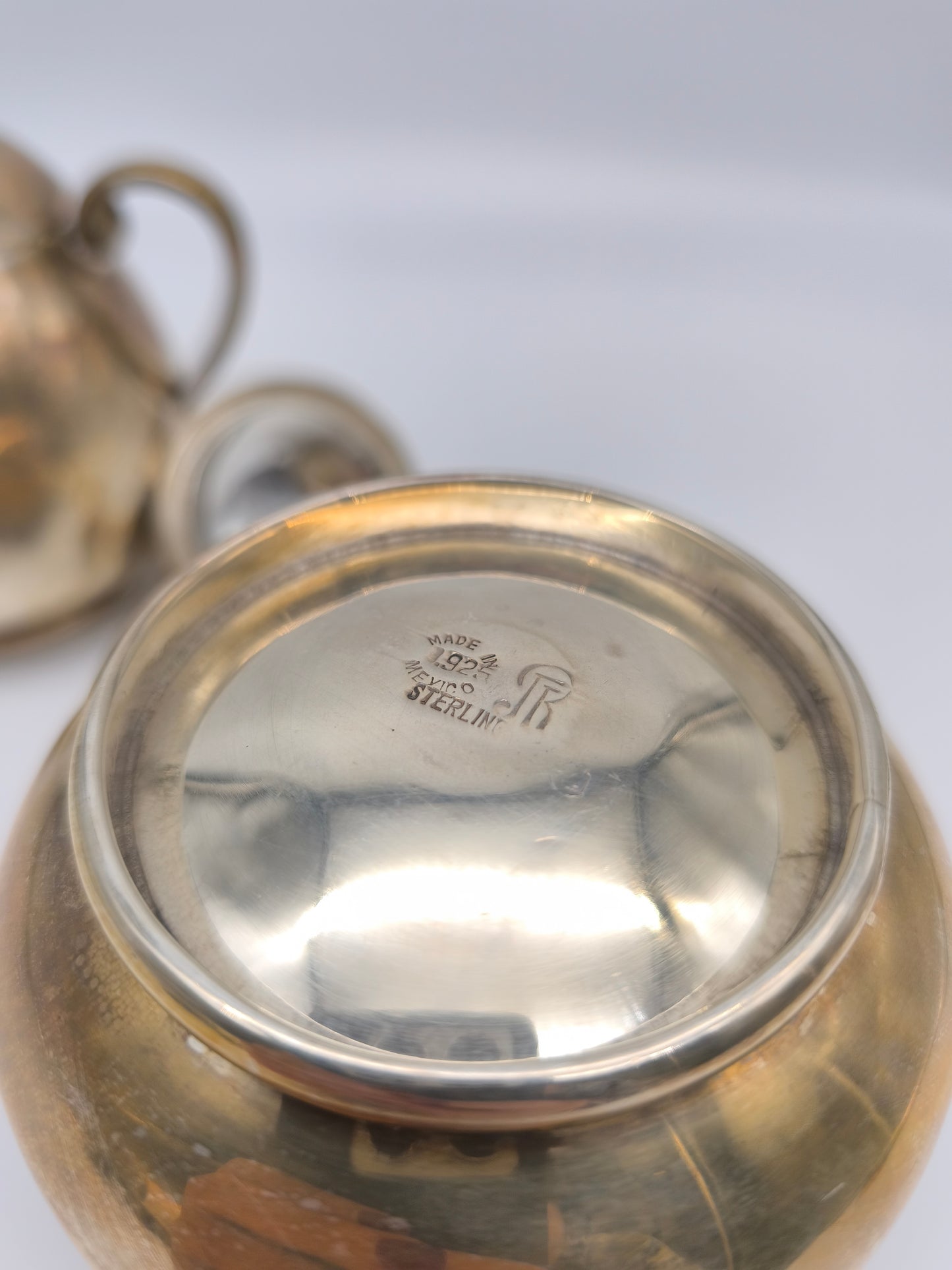 74591 Set lattiera e zuccheriera sterling