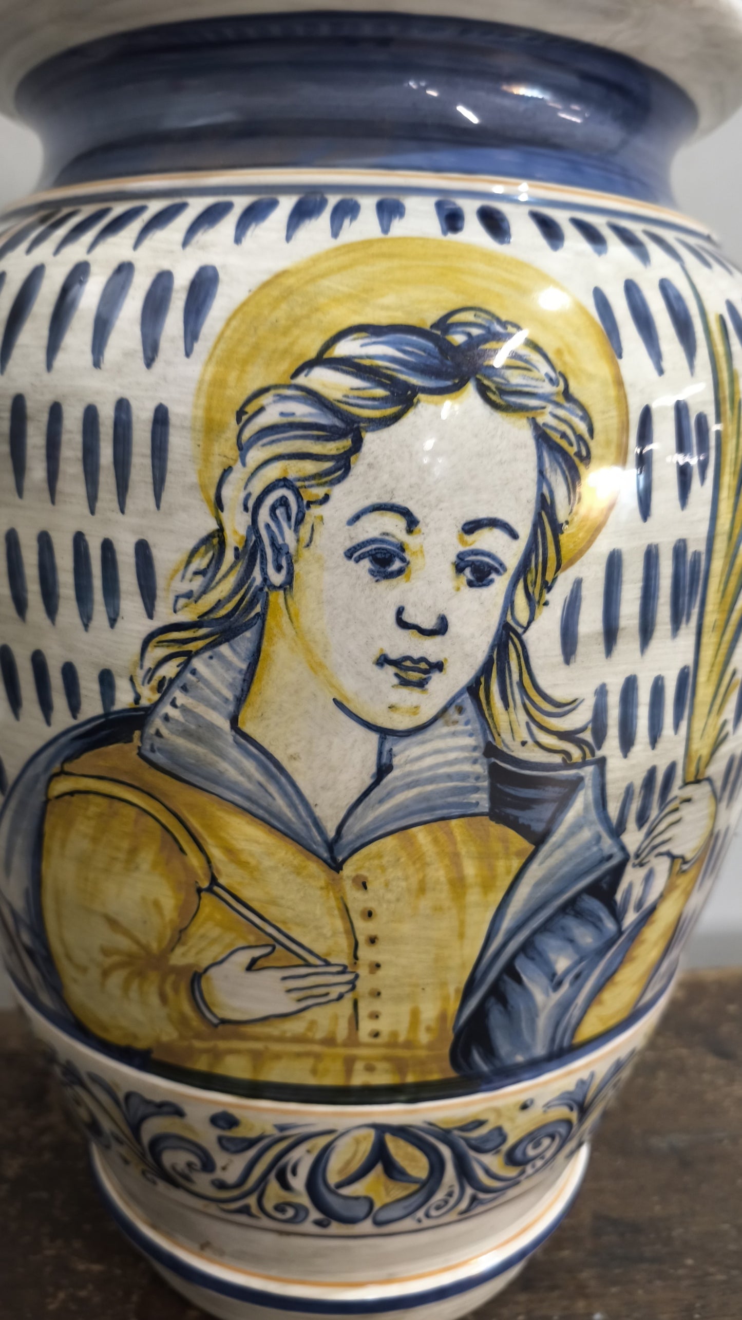 76862 Vaso in ceramica Castelli Facciolini
