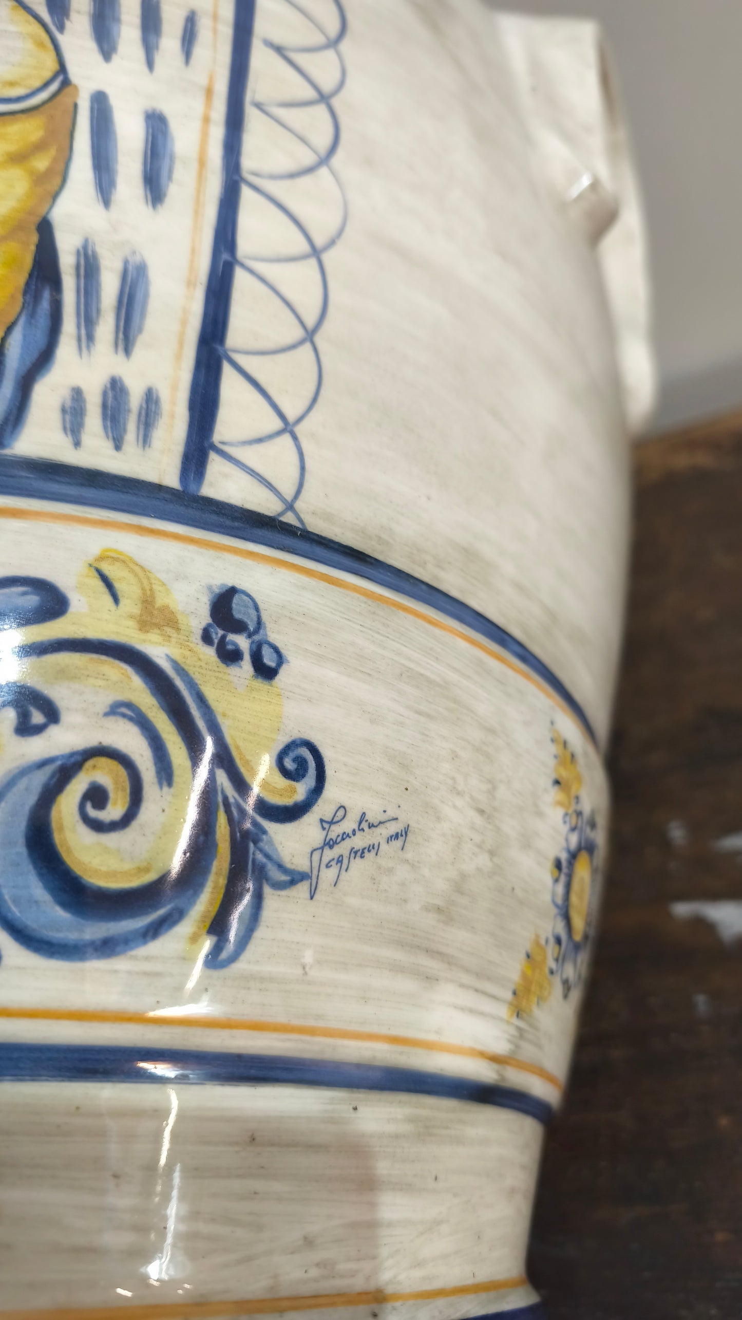 76862 Vaso in ceramica Castelli Facciolini