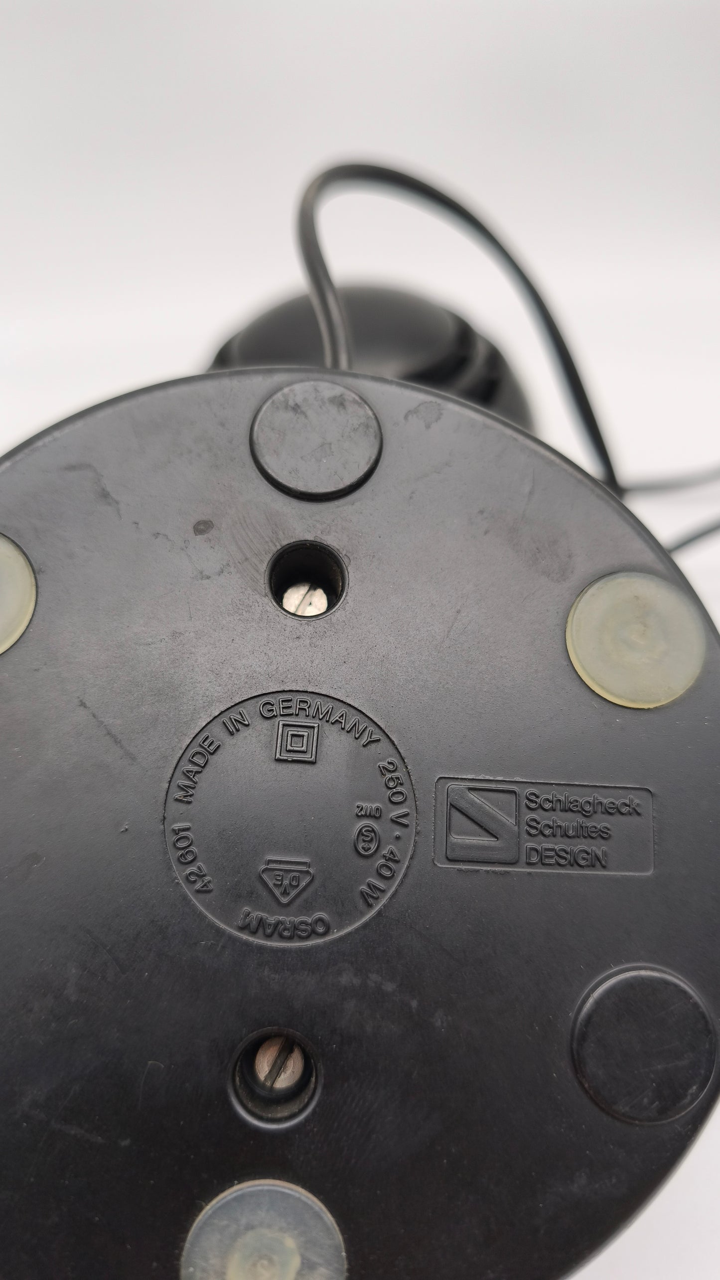 76765 Lampada da tavolo vintage anni '70 Osram