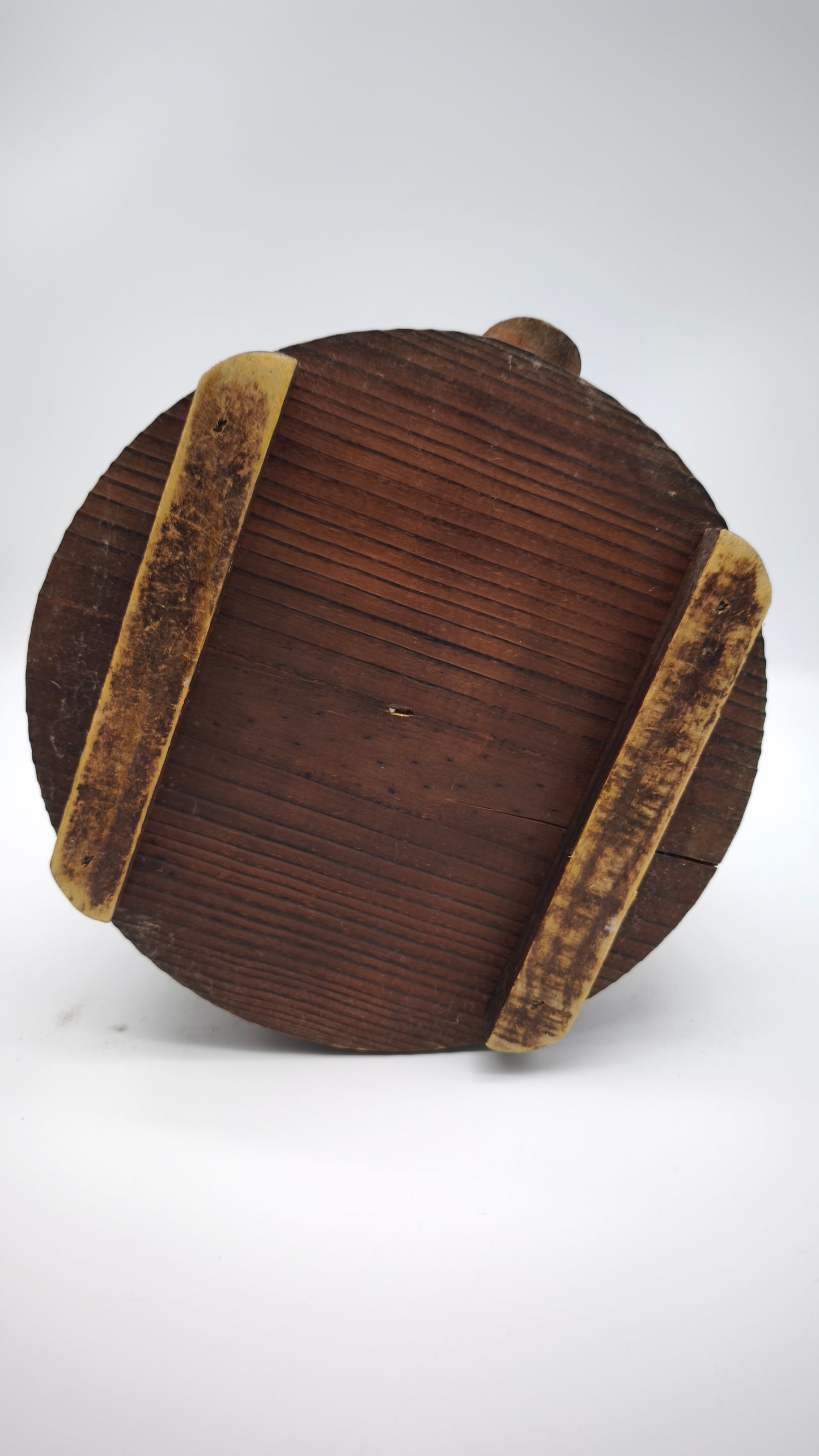 77475 Piccolo torchio decorativo in legno