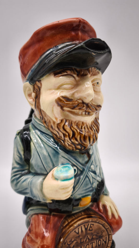 77525 Boccale in vecchia ceramica francese