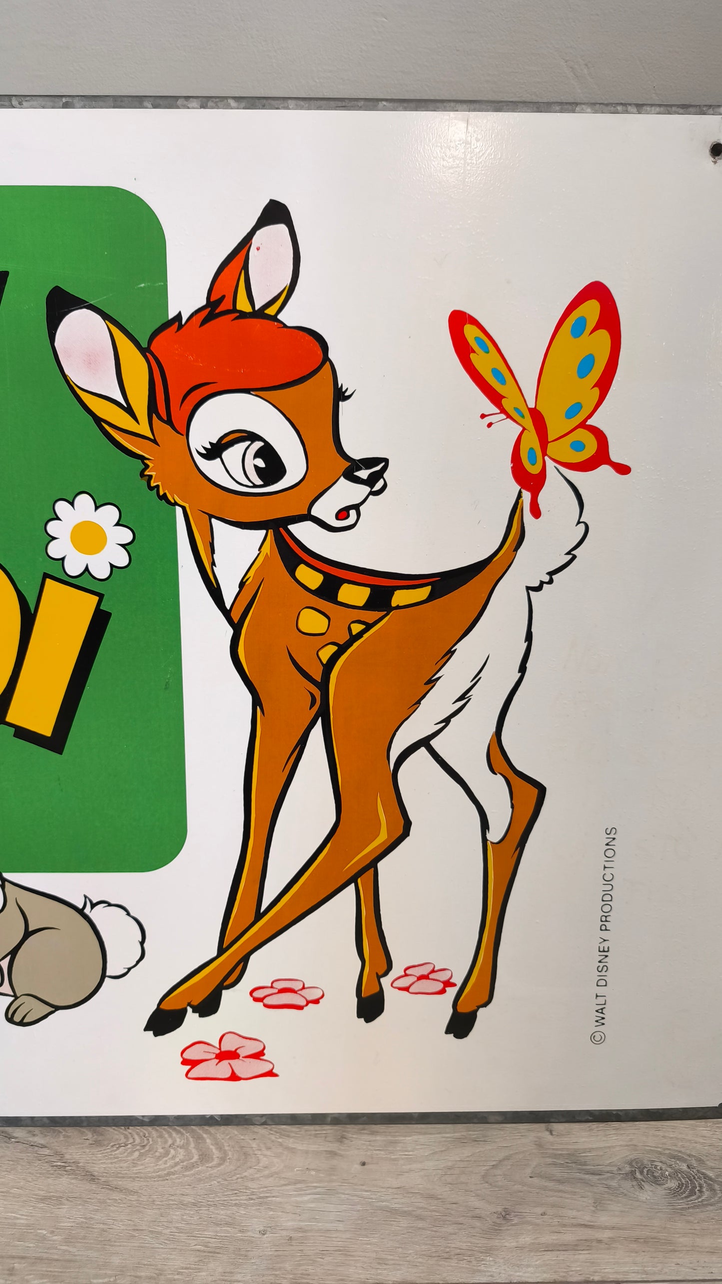 77804 Targa in lamiera 'Bambi'