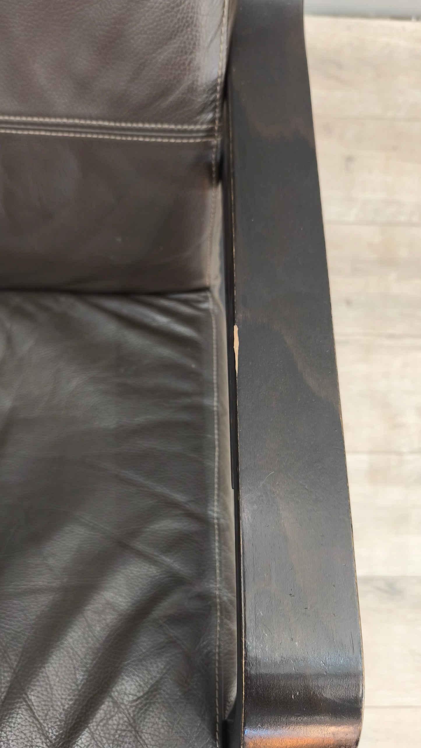 77964 Poltrona Poang Ikea nera a dondolo