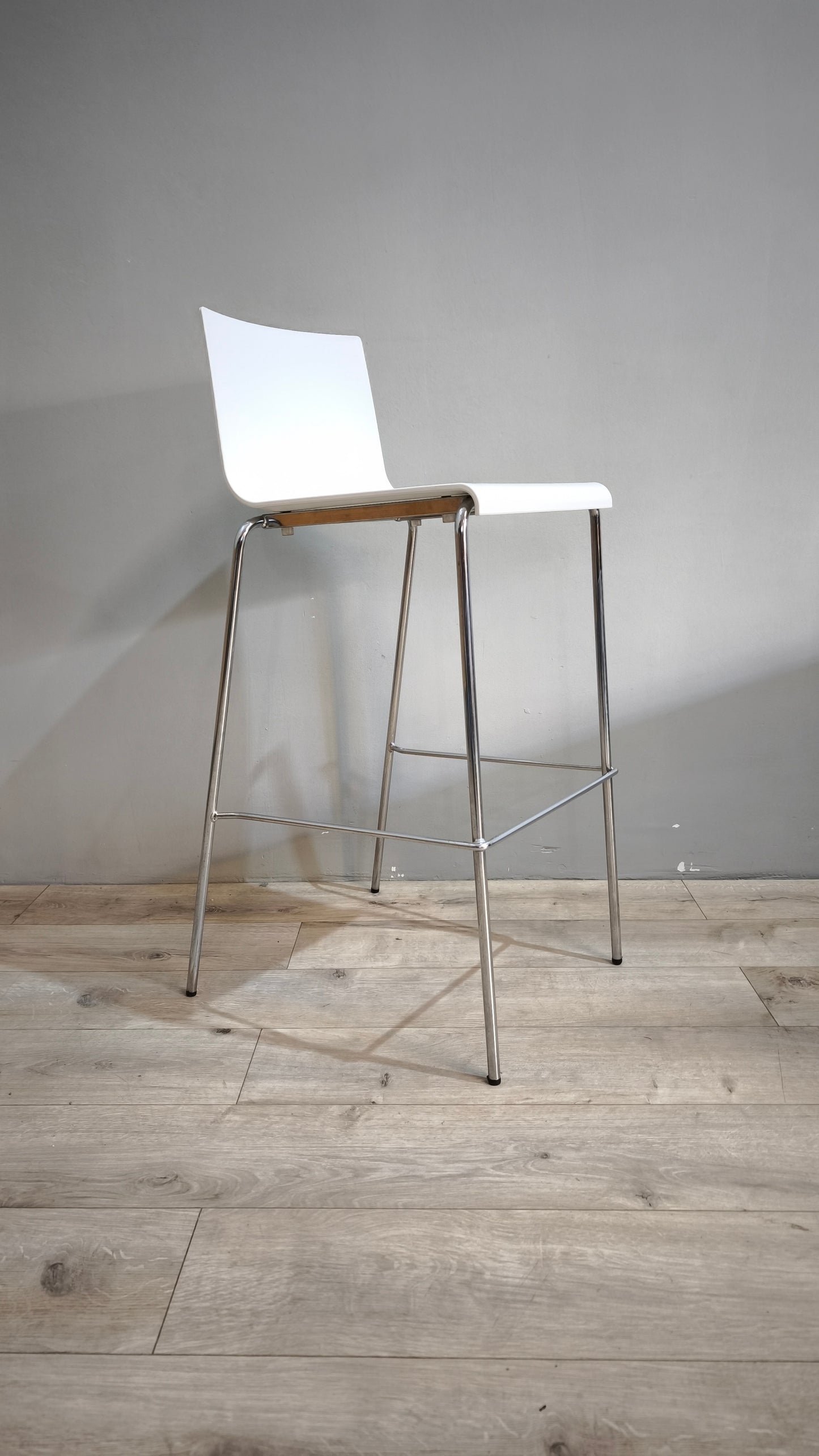 78006 Sgabello Pedrali modello Kuadra bianco