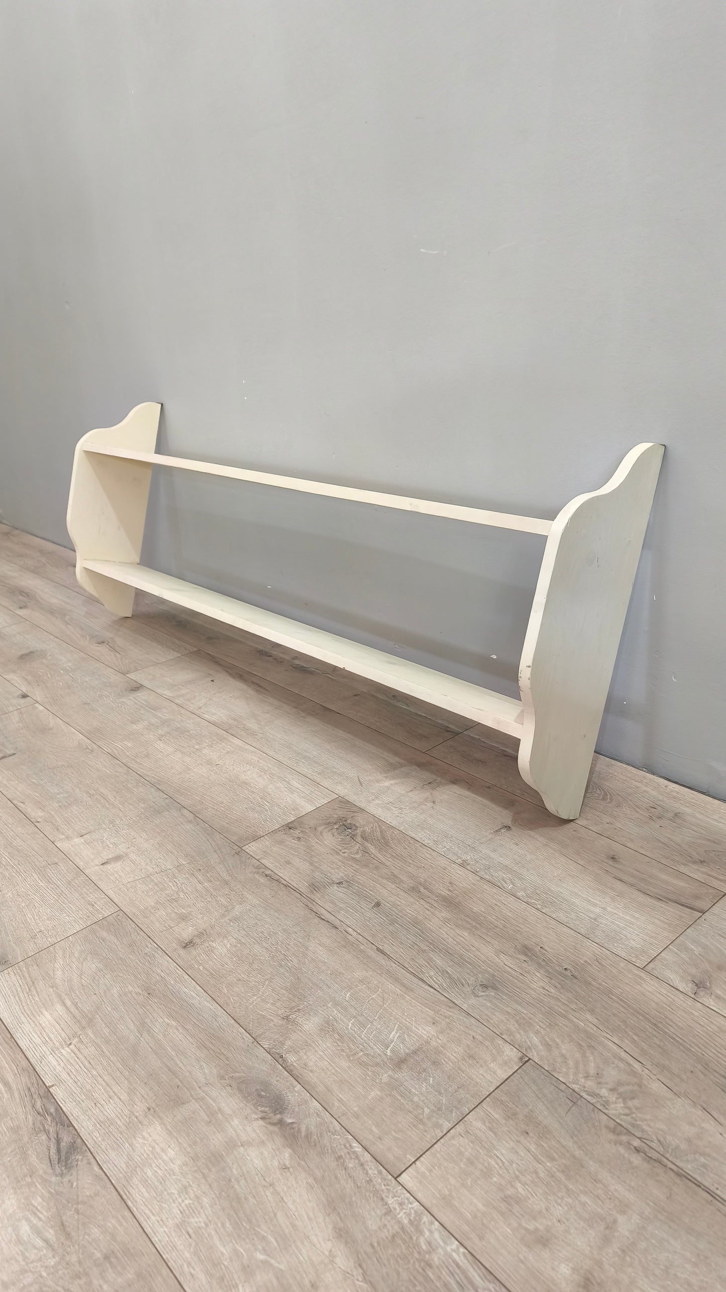 78097 Piattaia pensile bianca in legno