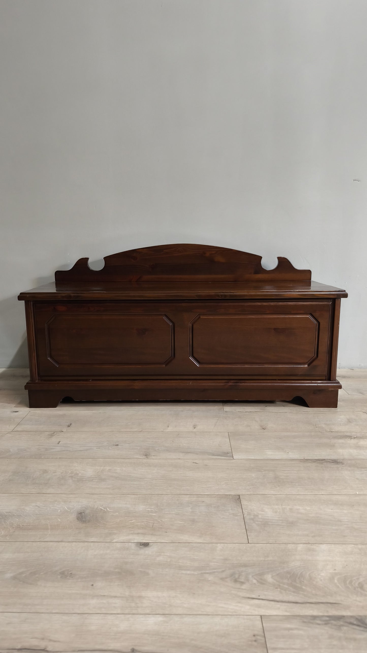 78298 Cassapanca in legno di pino