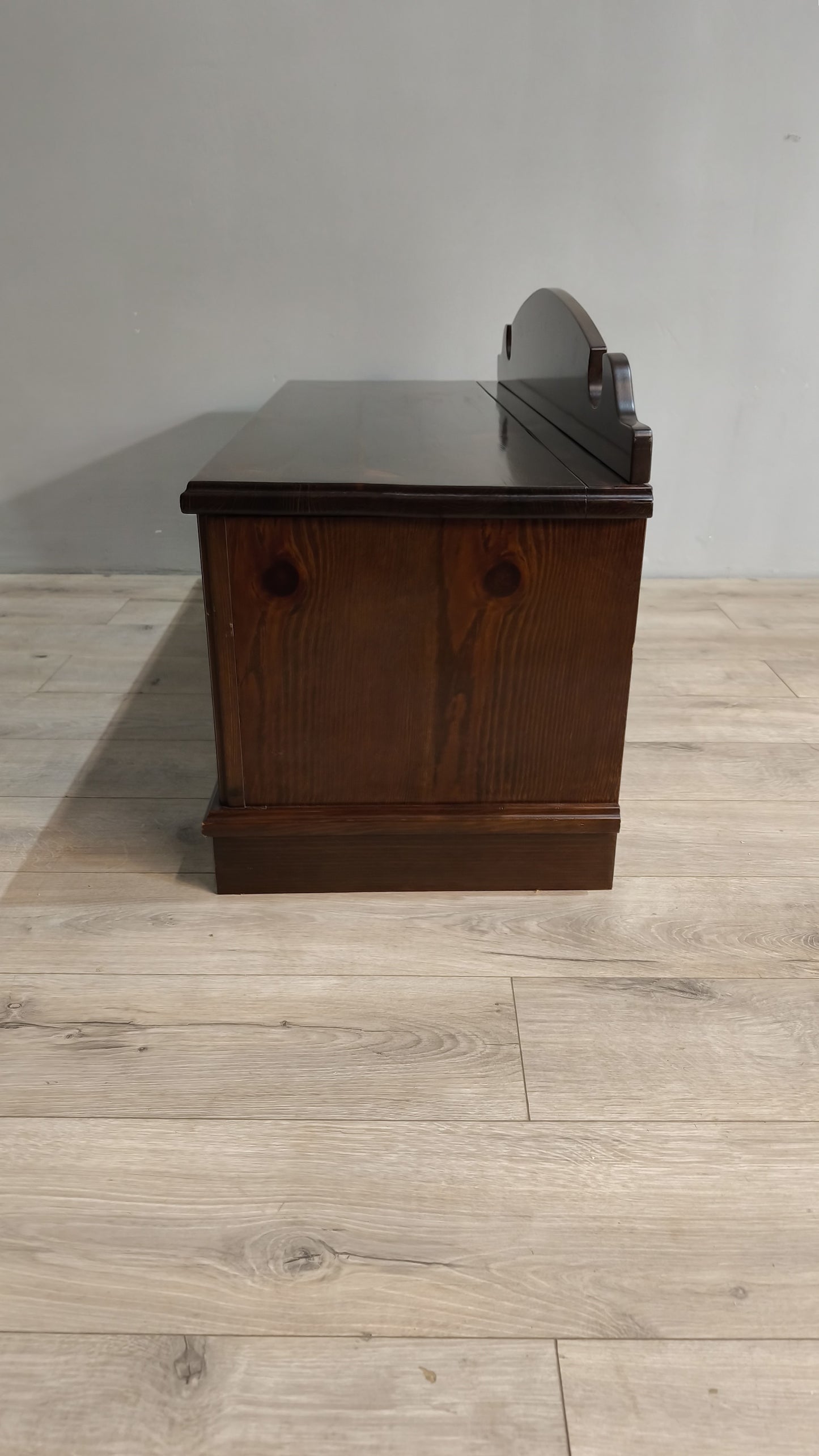78298 Cassapanca in legno di pino