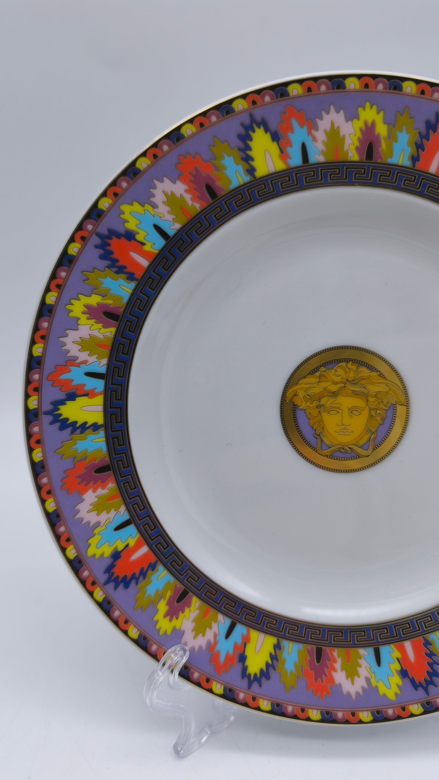 78552 Piatto decorativo Rosenthal per Versace, Fashion 2002, Le cirque