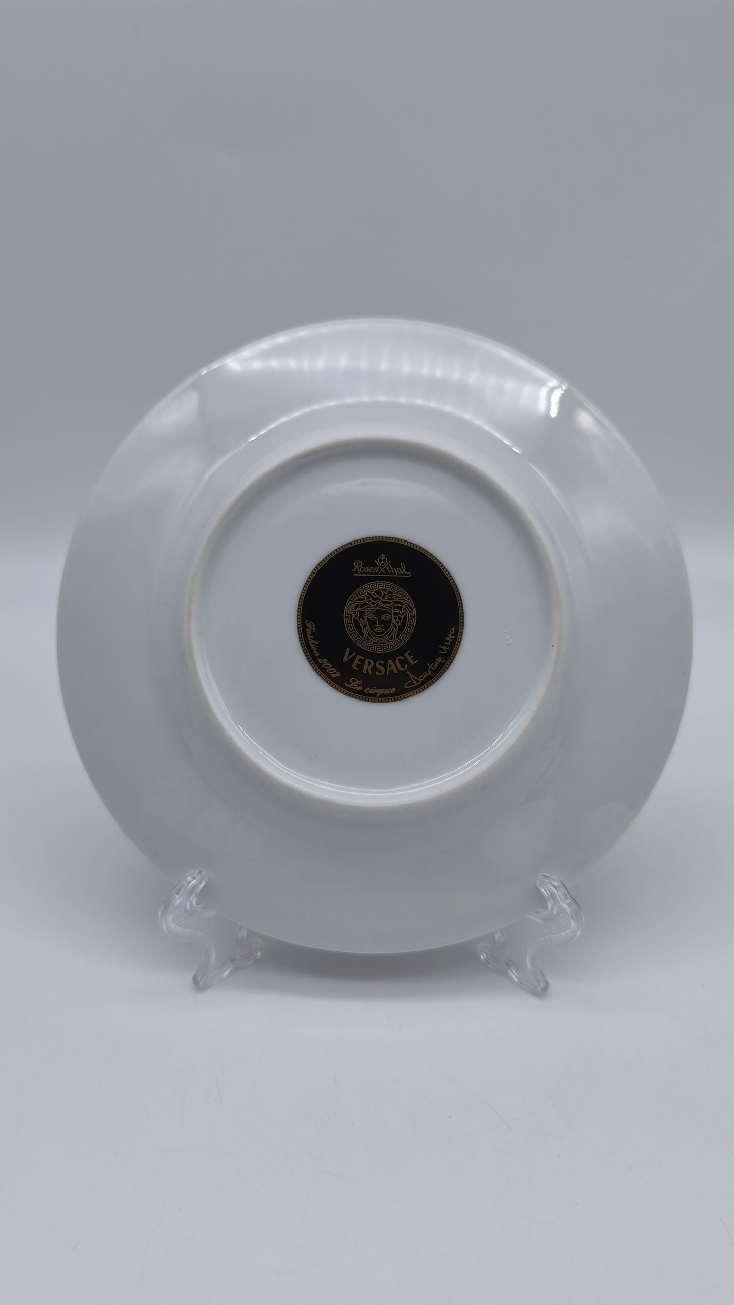78552 Piatto decorativo Rosenthal per Versace, Fashion 2002, Le cirque