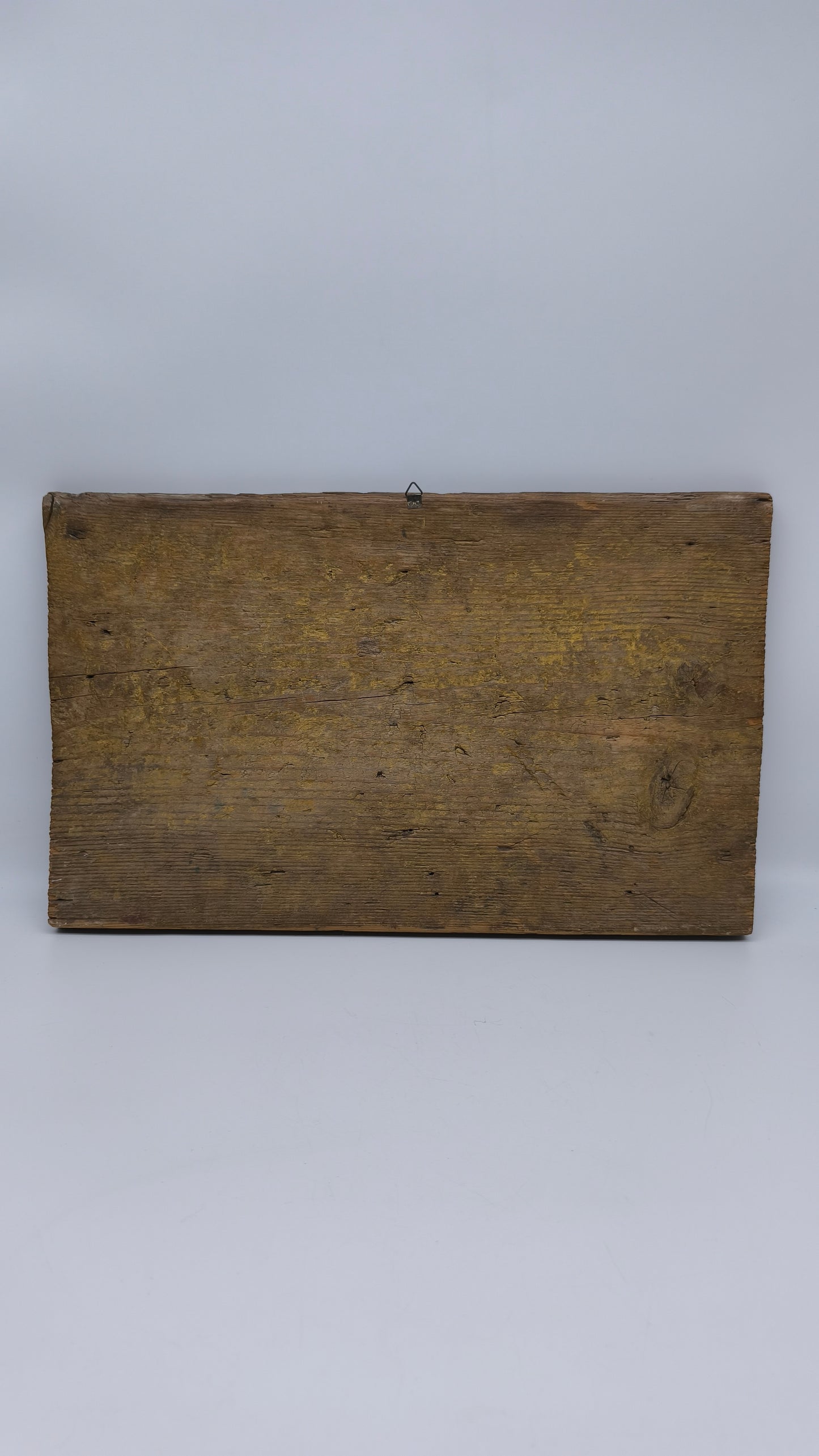 77841 Dipinto a olio su tavola in legno