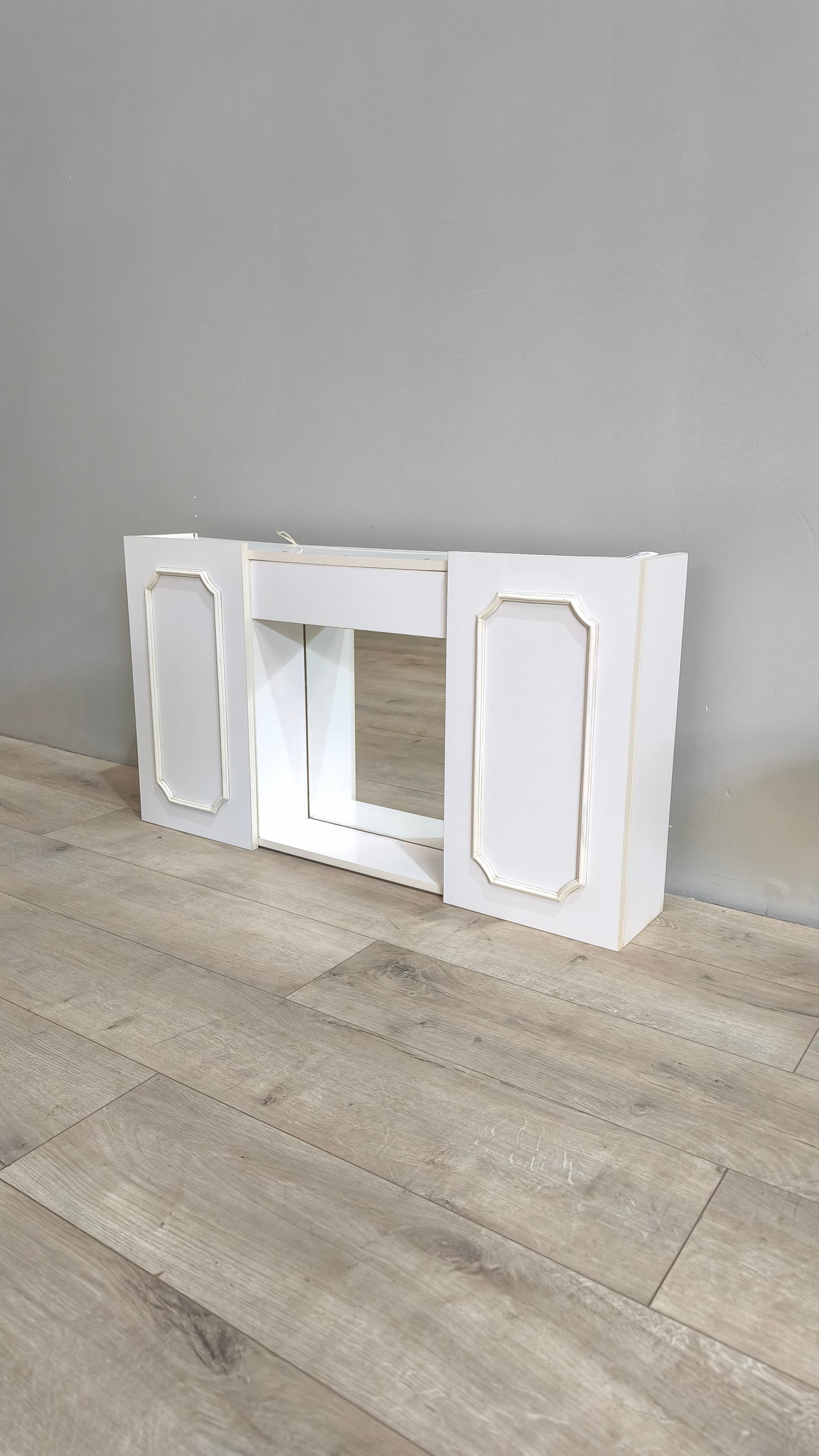 78647 Mobile bagno bianco con specchio