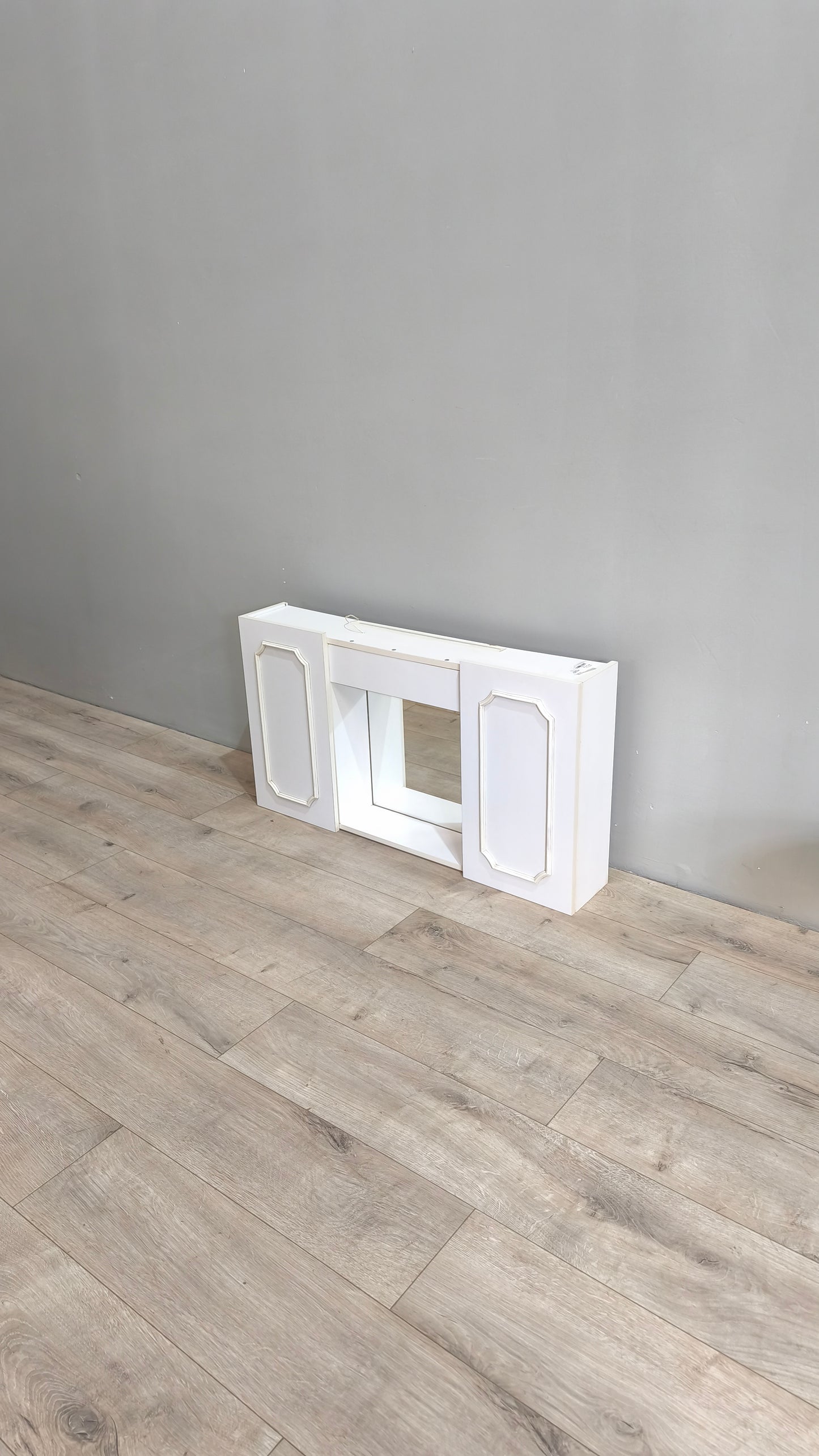 78647 Mobile bagno bianco con specchio