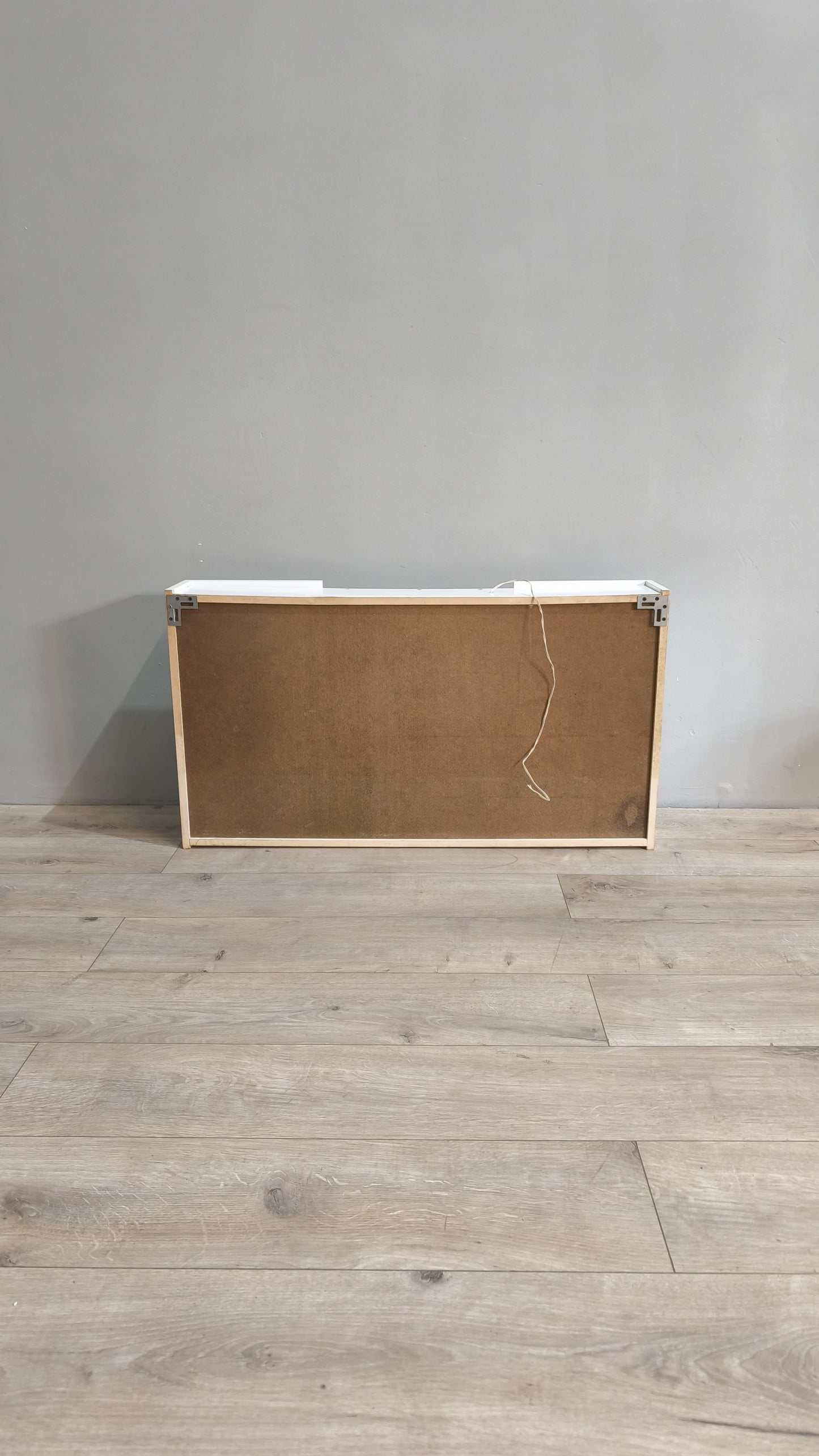 78647 Mobile bagno bianco con specchio
