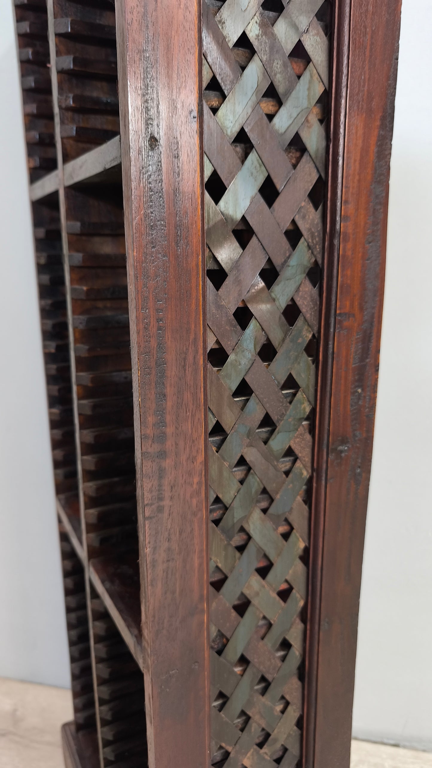 78683 Porta CD in legno etnico