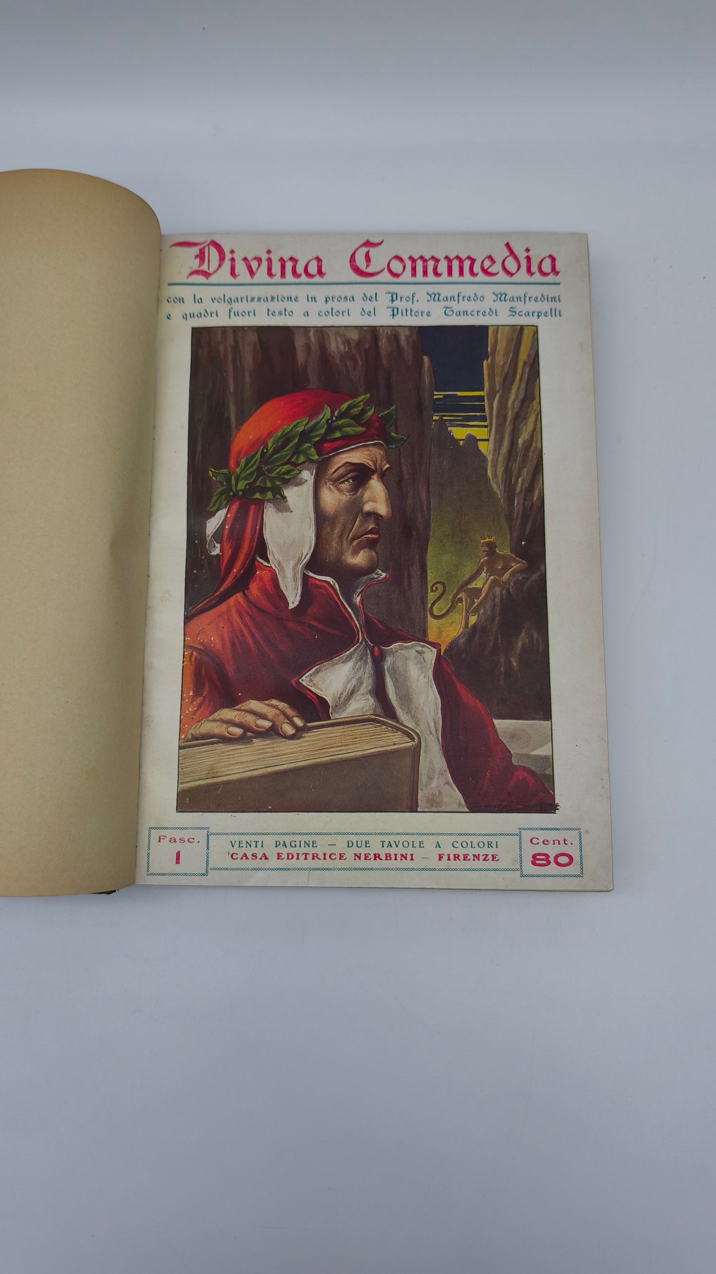 78694 Dante, La Divina Commedia, Nerbini, Firenze, 1932