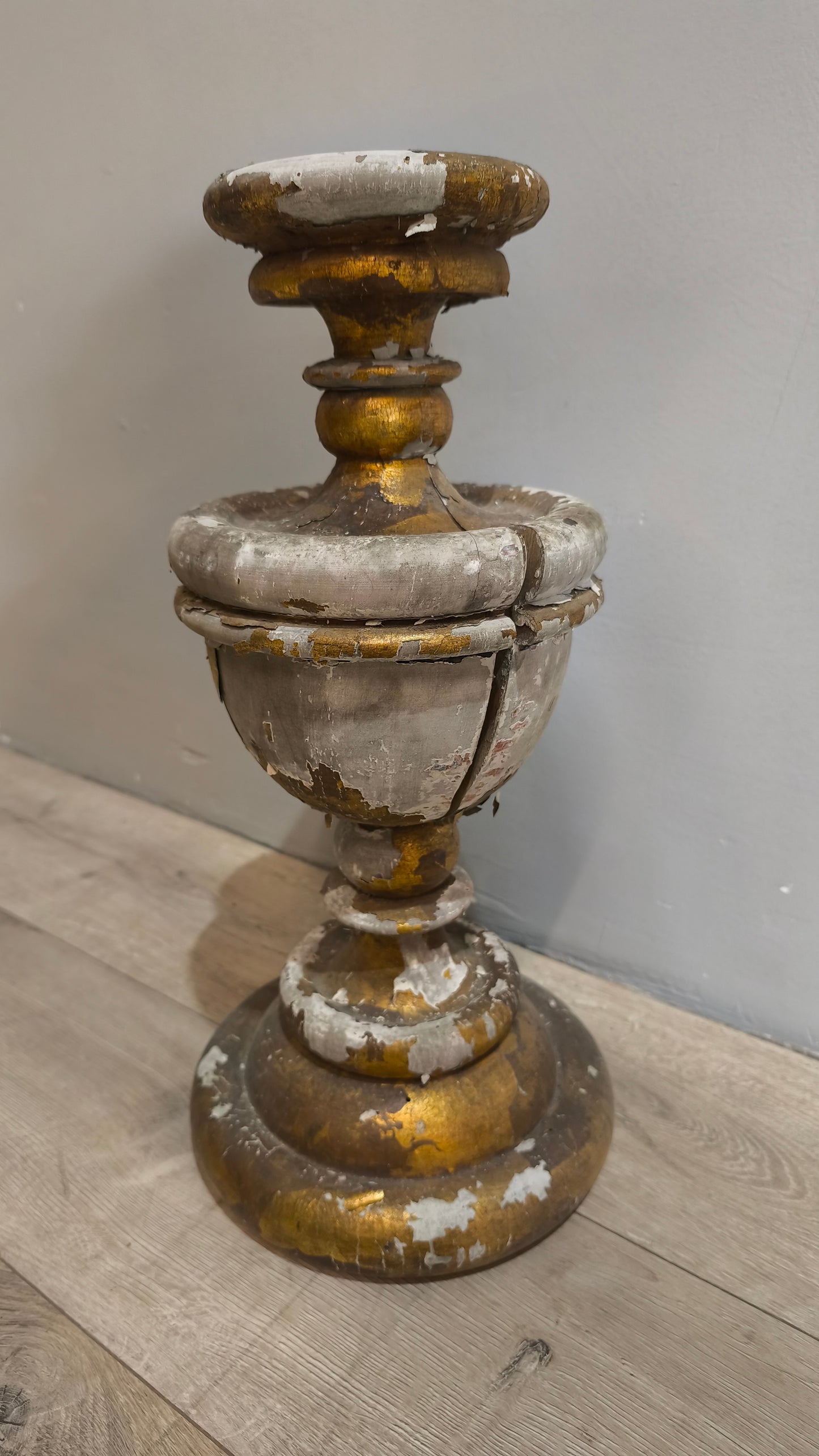 78243 Base lampada in legno