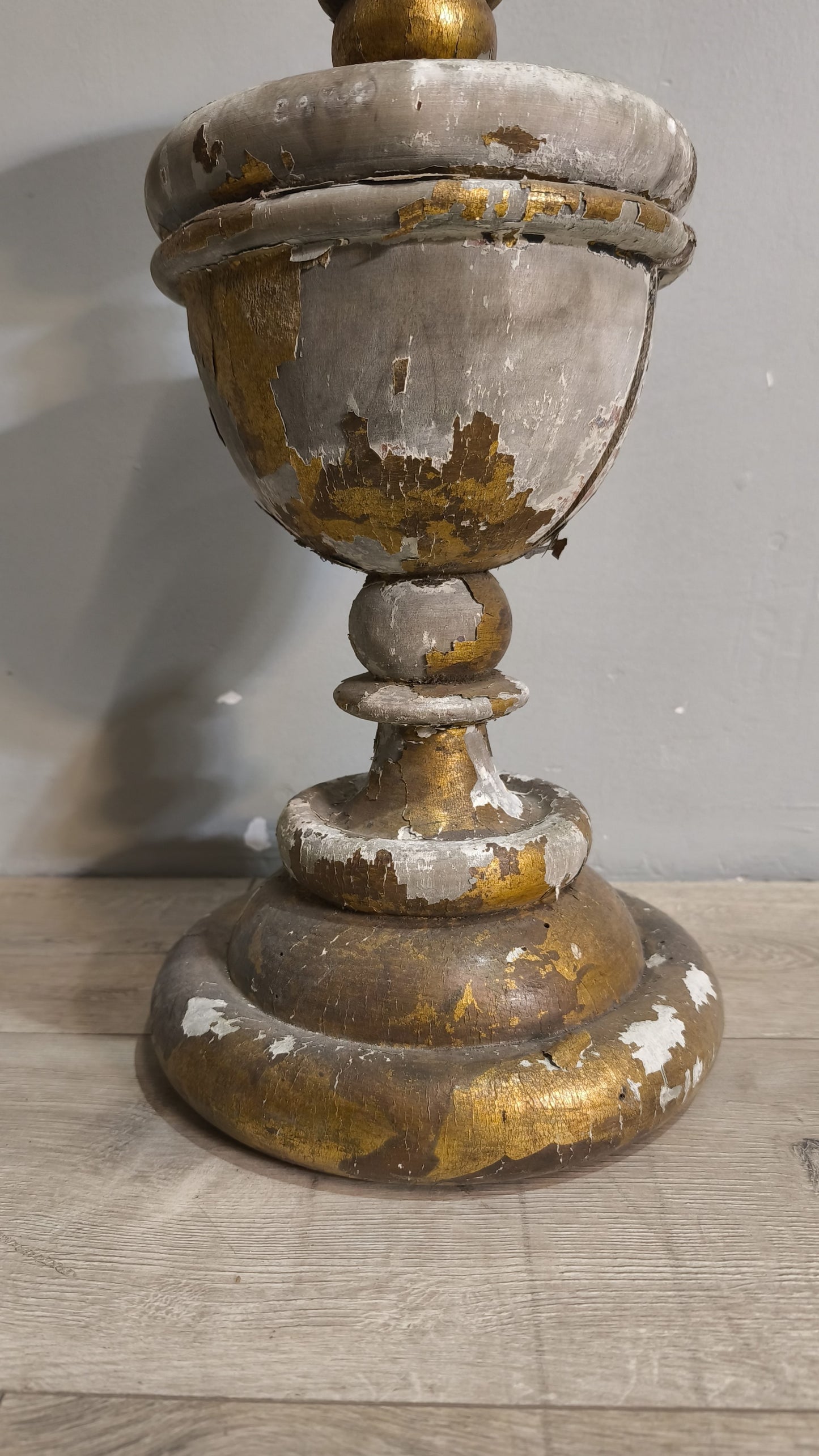 78243 Base lampada in legno