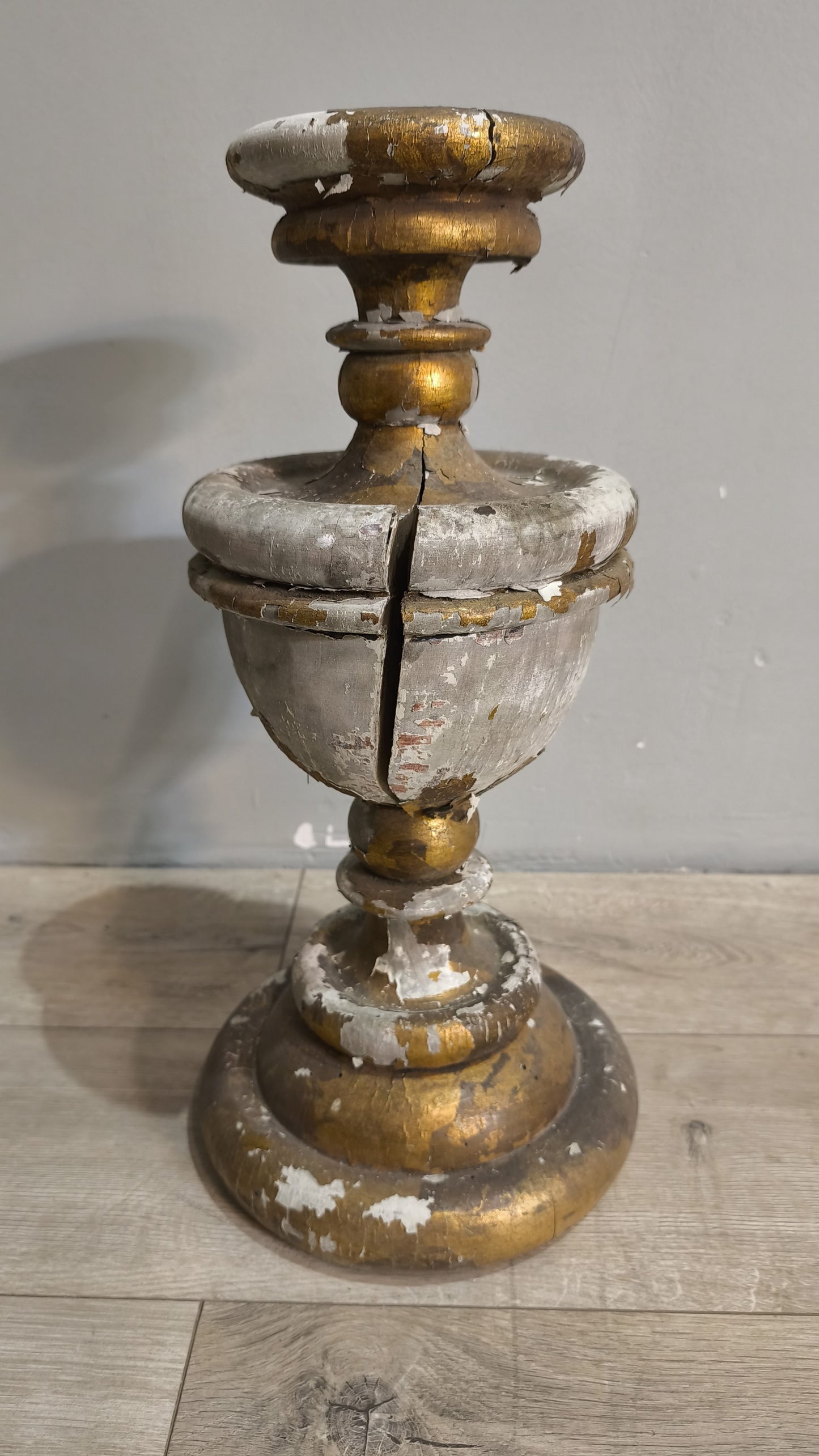 78243 Base lampada in legno