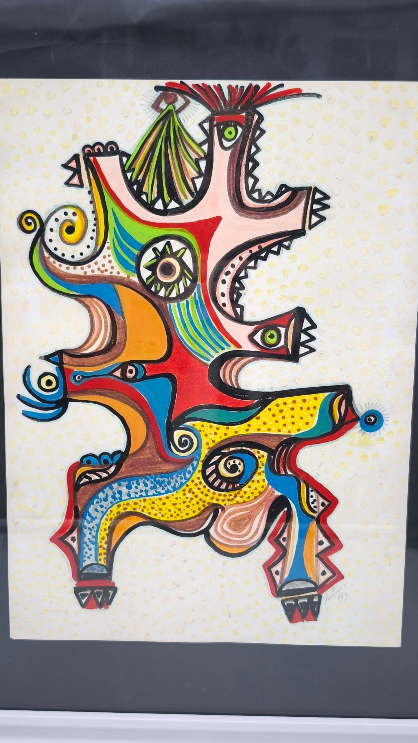 78944 Quadro su cartoncino Bertina Lopes