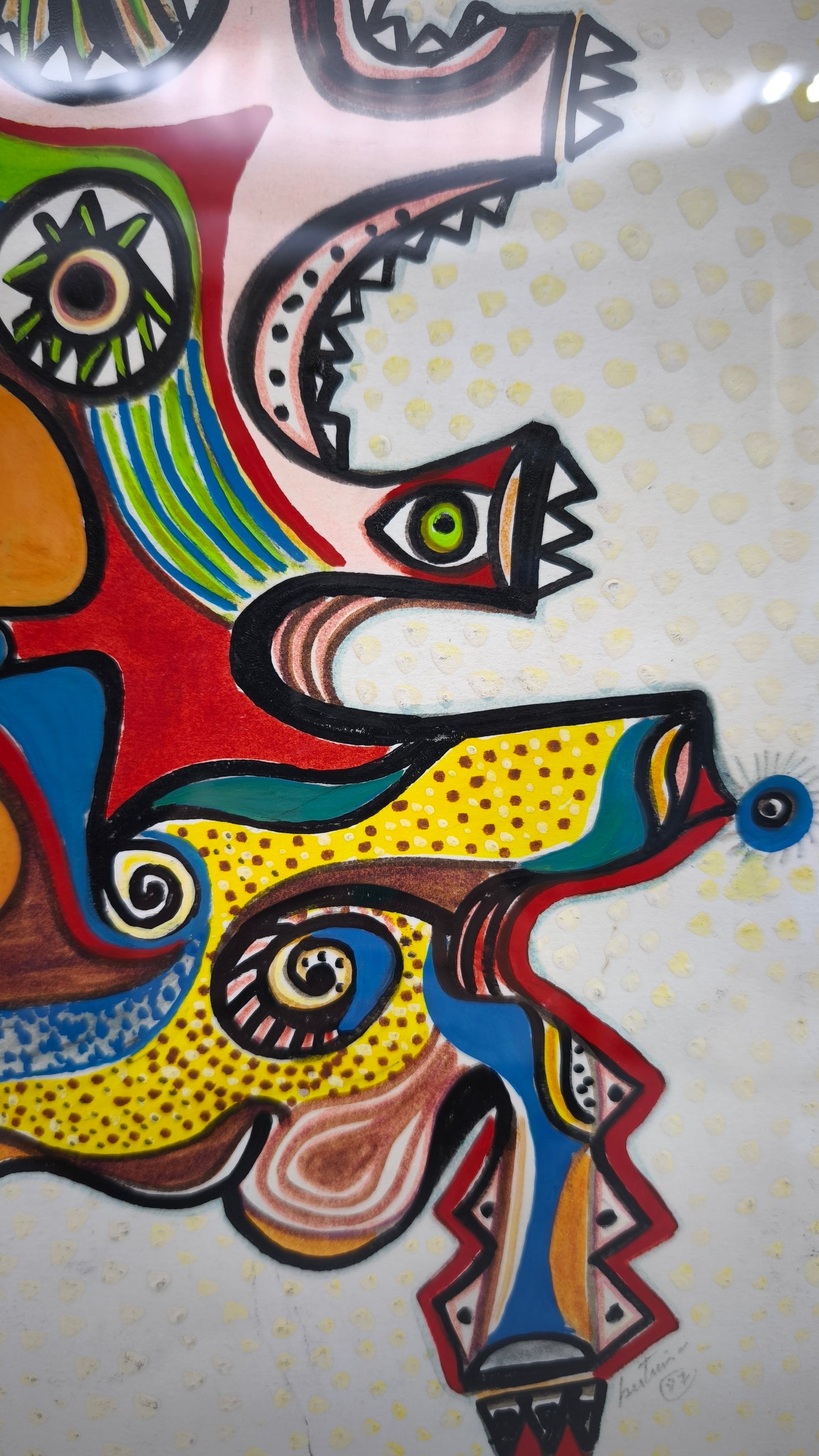 78944 Quadro su cartoncino Bertina Lopes