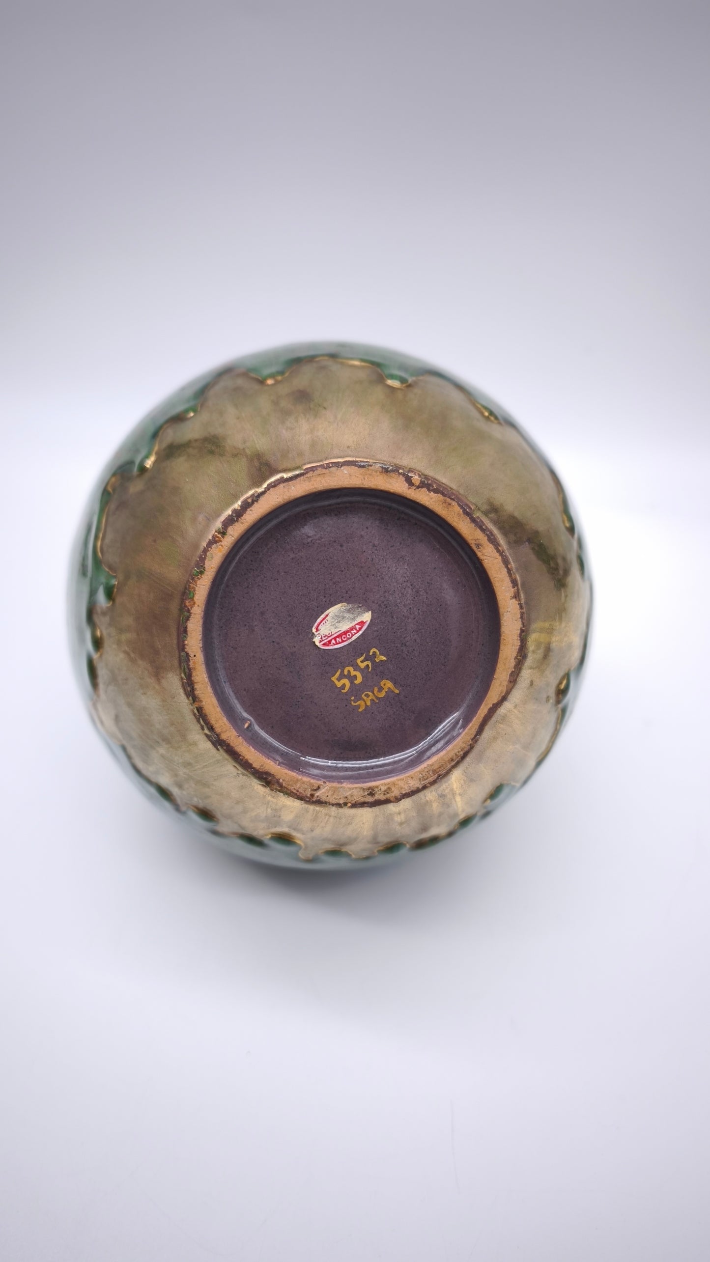79015 Vaso smaltato vintage Saca