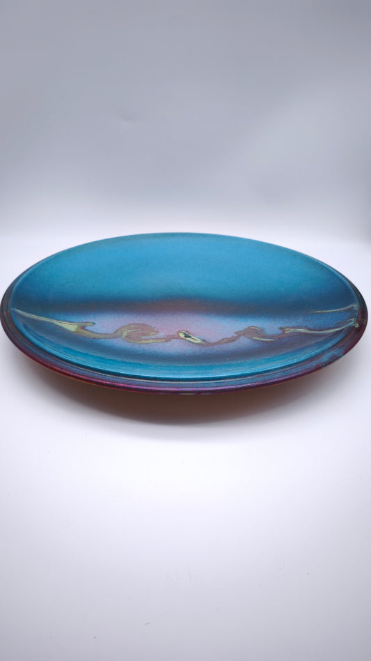 79315 Grande piatto in ceramica Santandrea Faenza