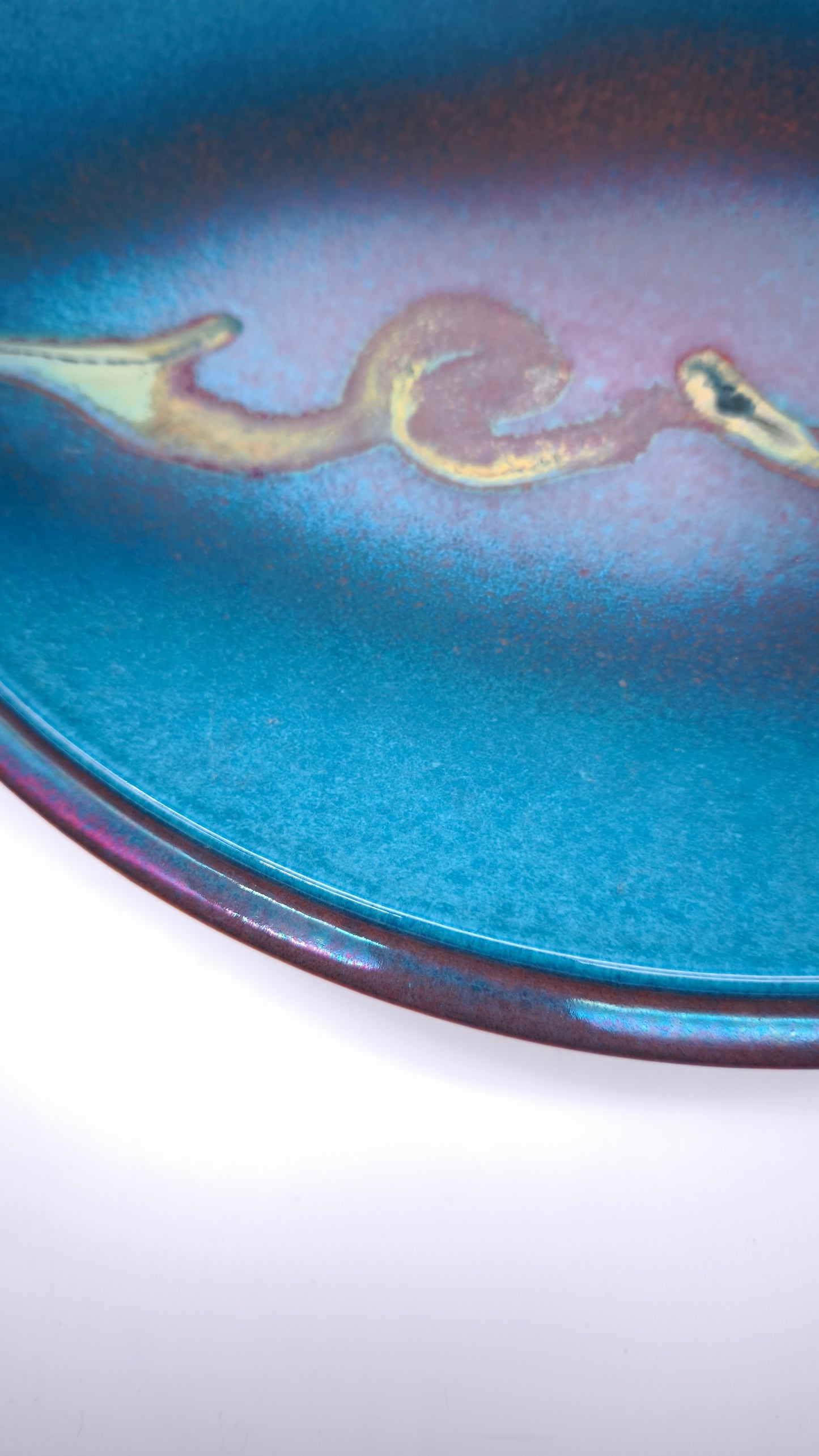 79315 Grande piatto in ceramica Santandrea Faenza