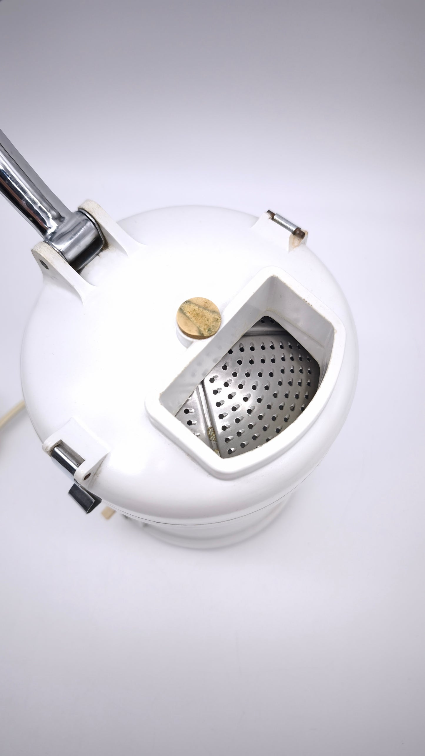 79009 Grattuggia vintage Grater con bicchiere in vetro