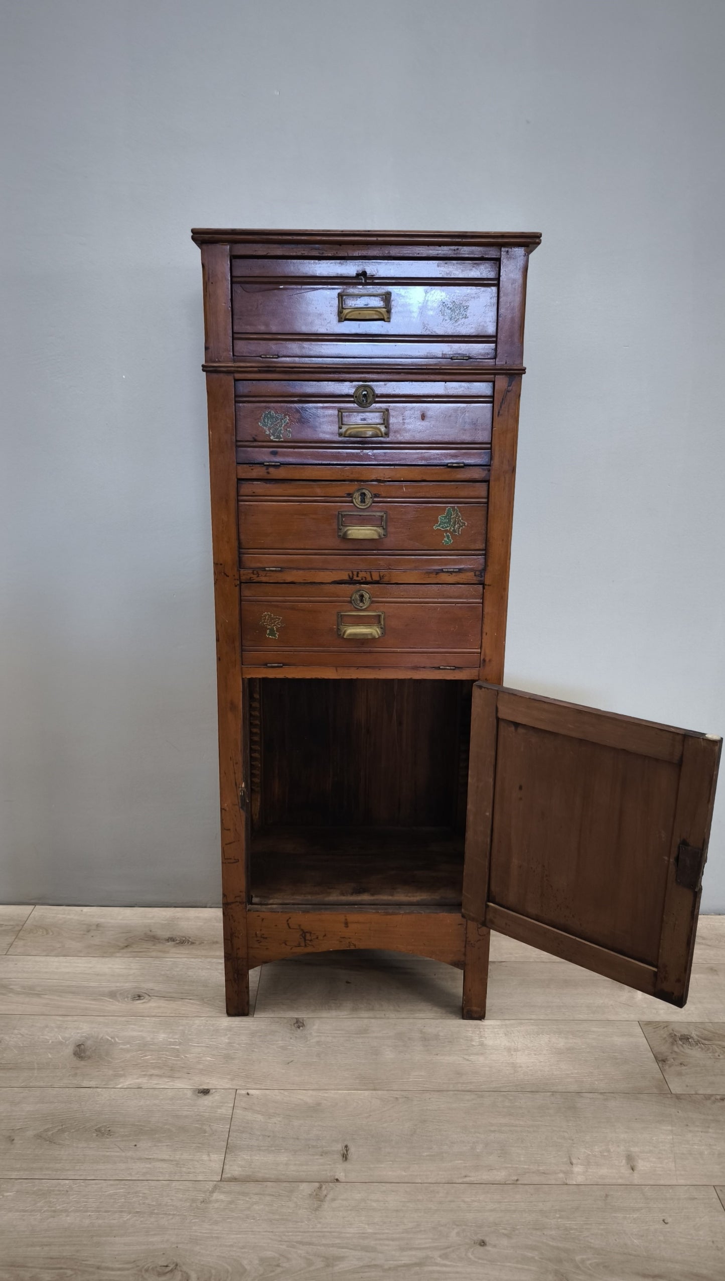 79406 Mobiletto archivio in legno