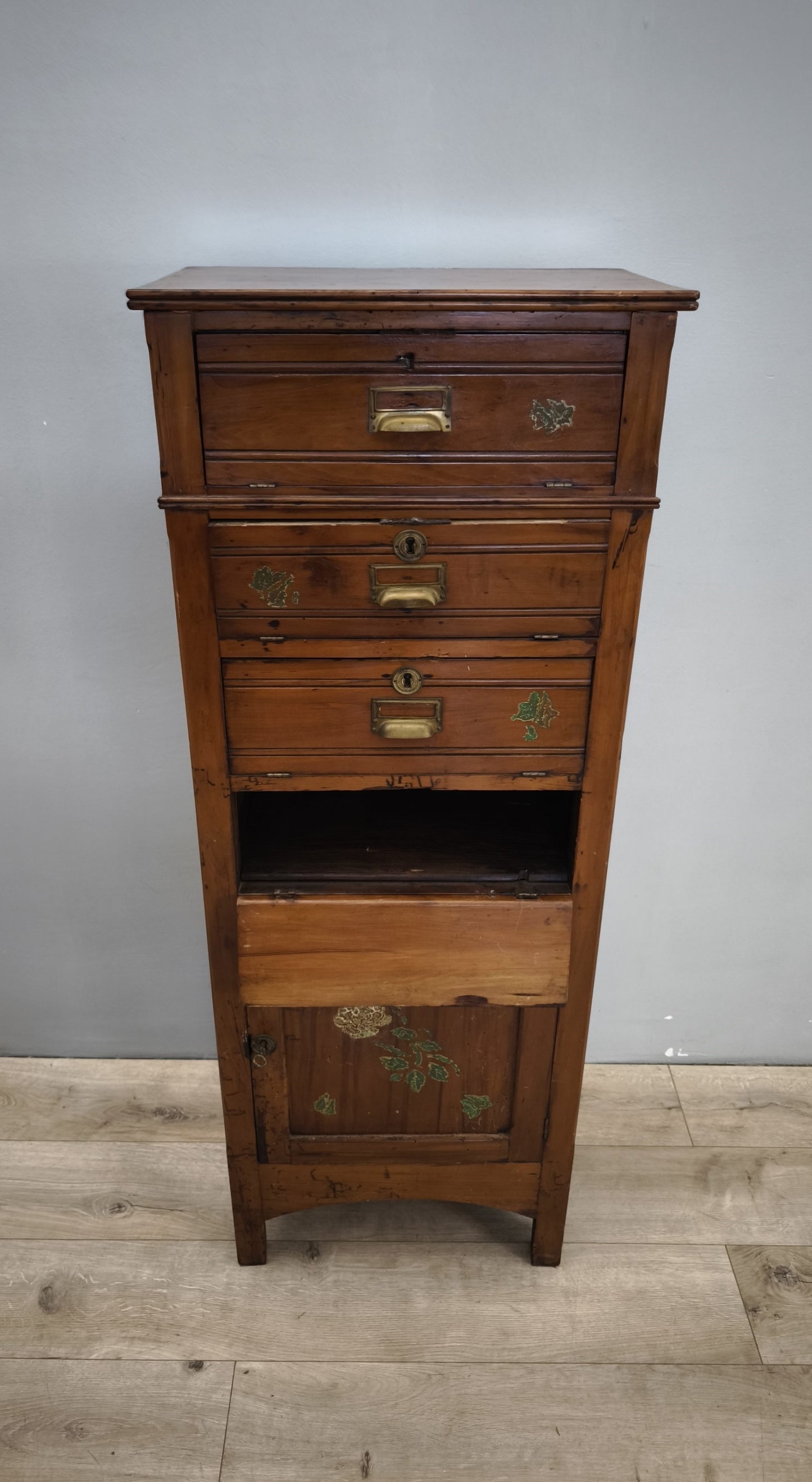 79406 Mobiletto archivio in legno