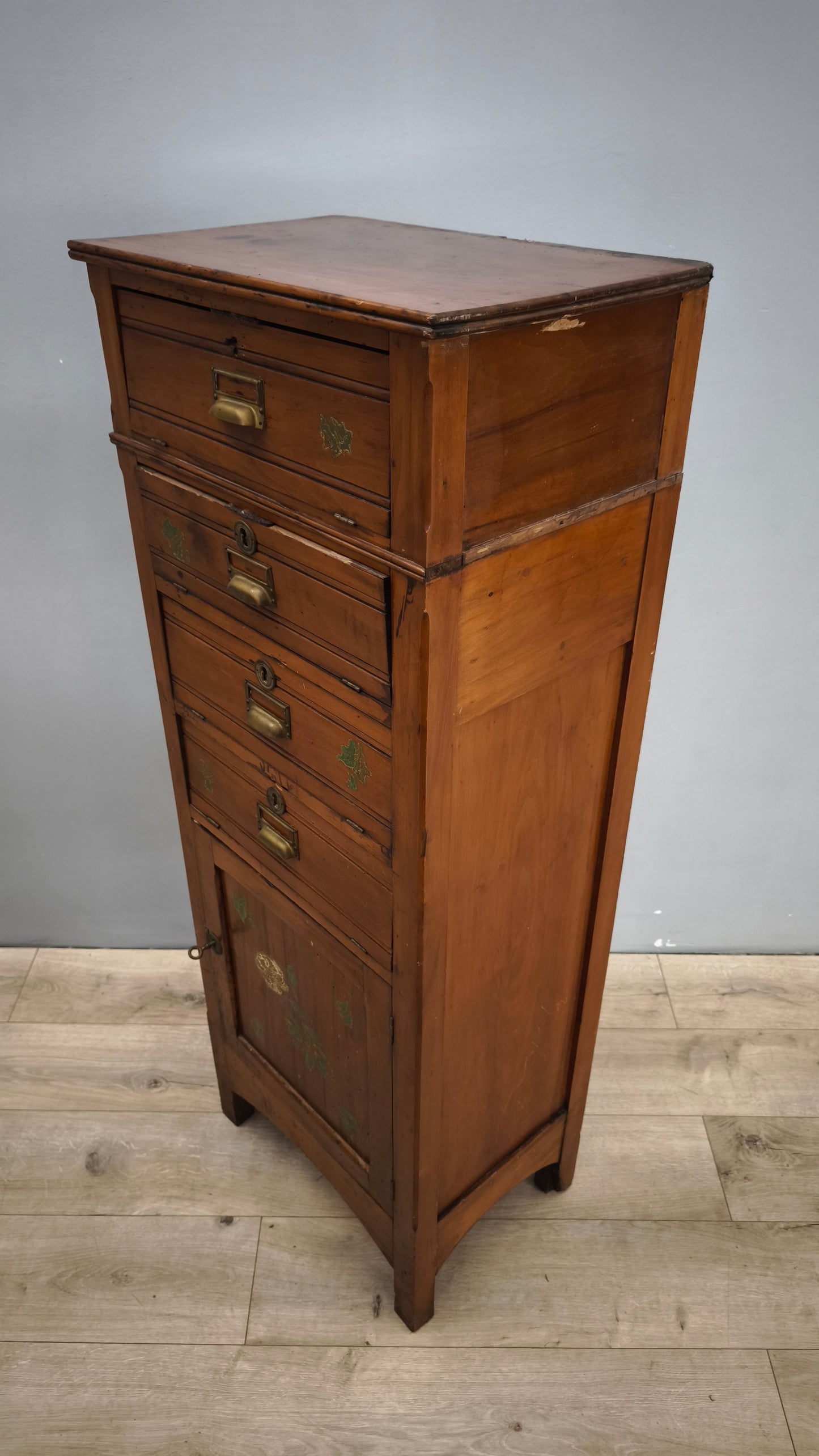 79406 Mobiletto archivio in legno