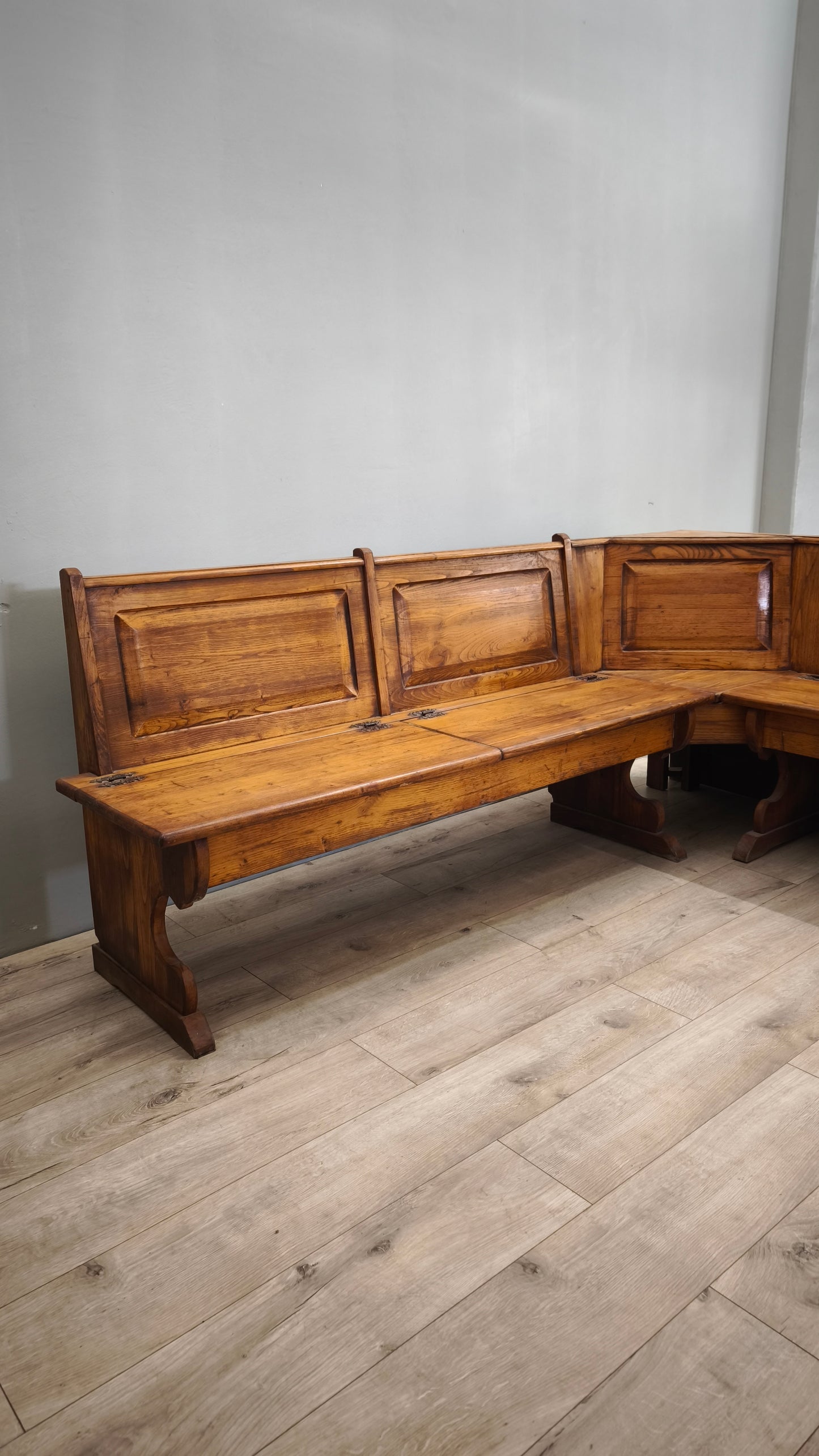 79718 Giro panca angolare in legno
