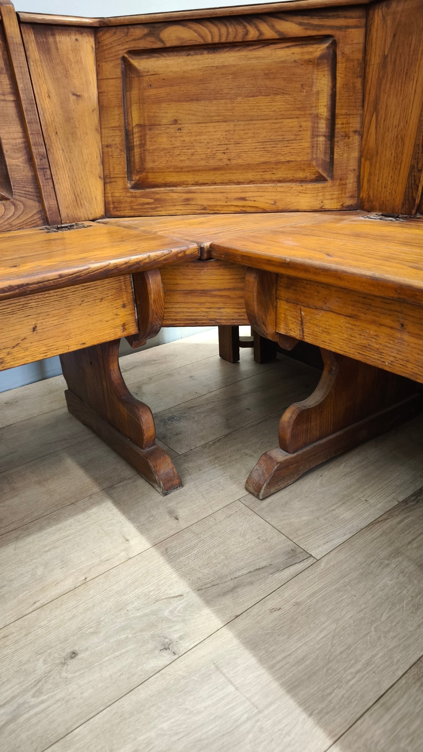 79718 Giro panca angolare in legno