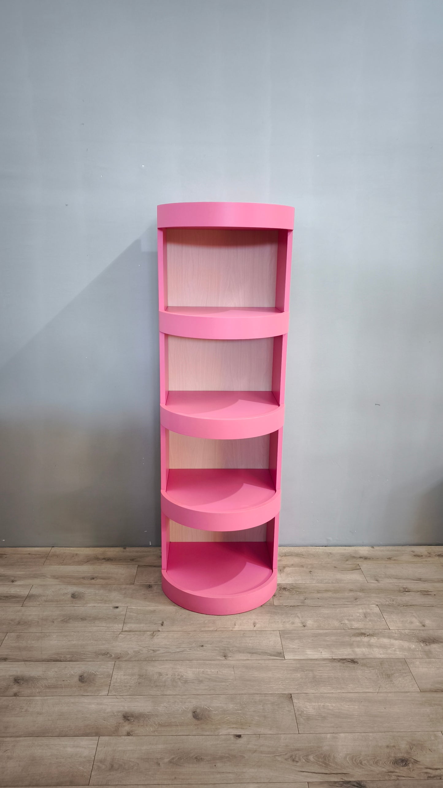 80904 Libreria rosa con quattro ripiani