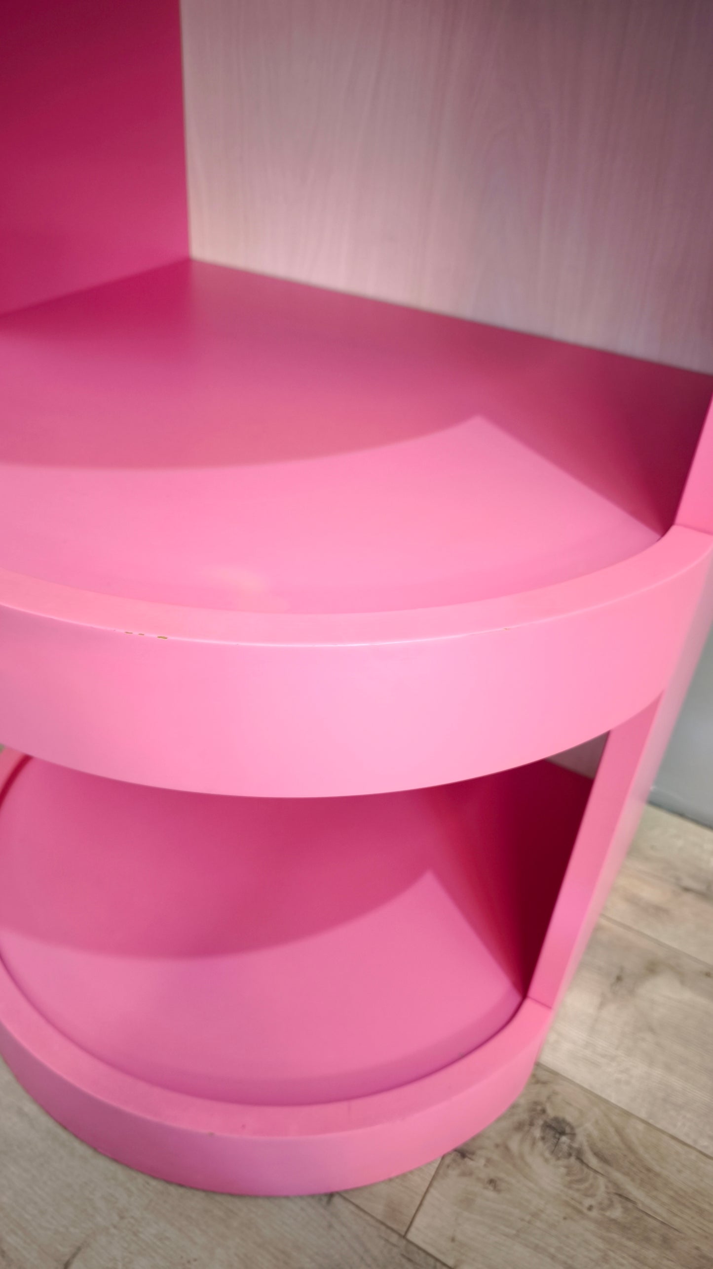 80904 Libreria rosa con quattro ripiani