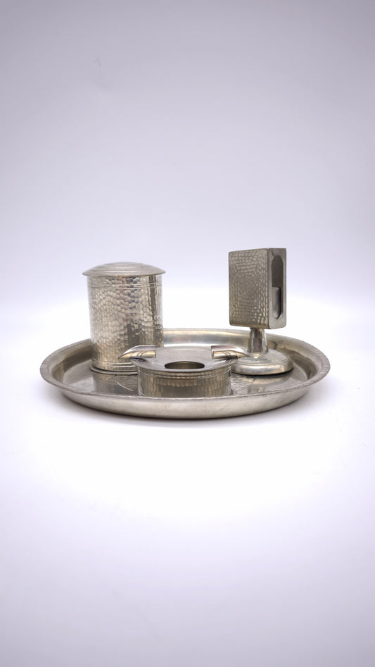 80932 Set da fumo vintage Banka Tinwerk