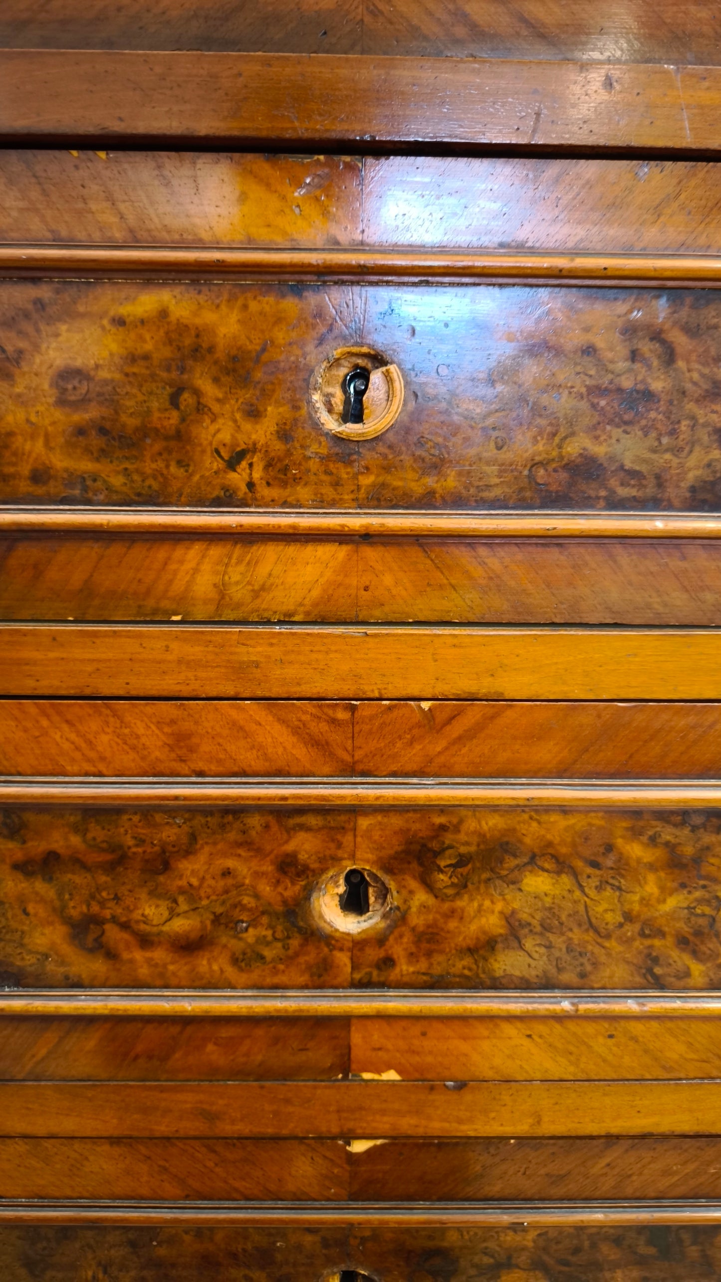 81531 Settimino in legno impiallacciato
