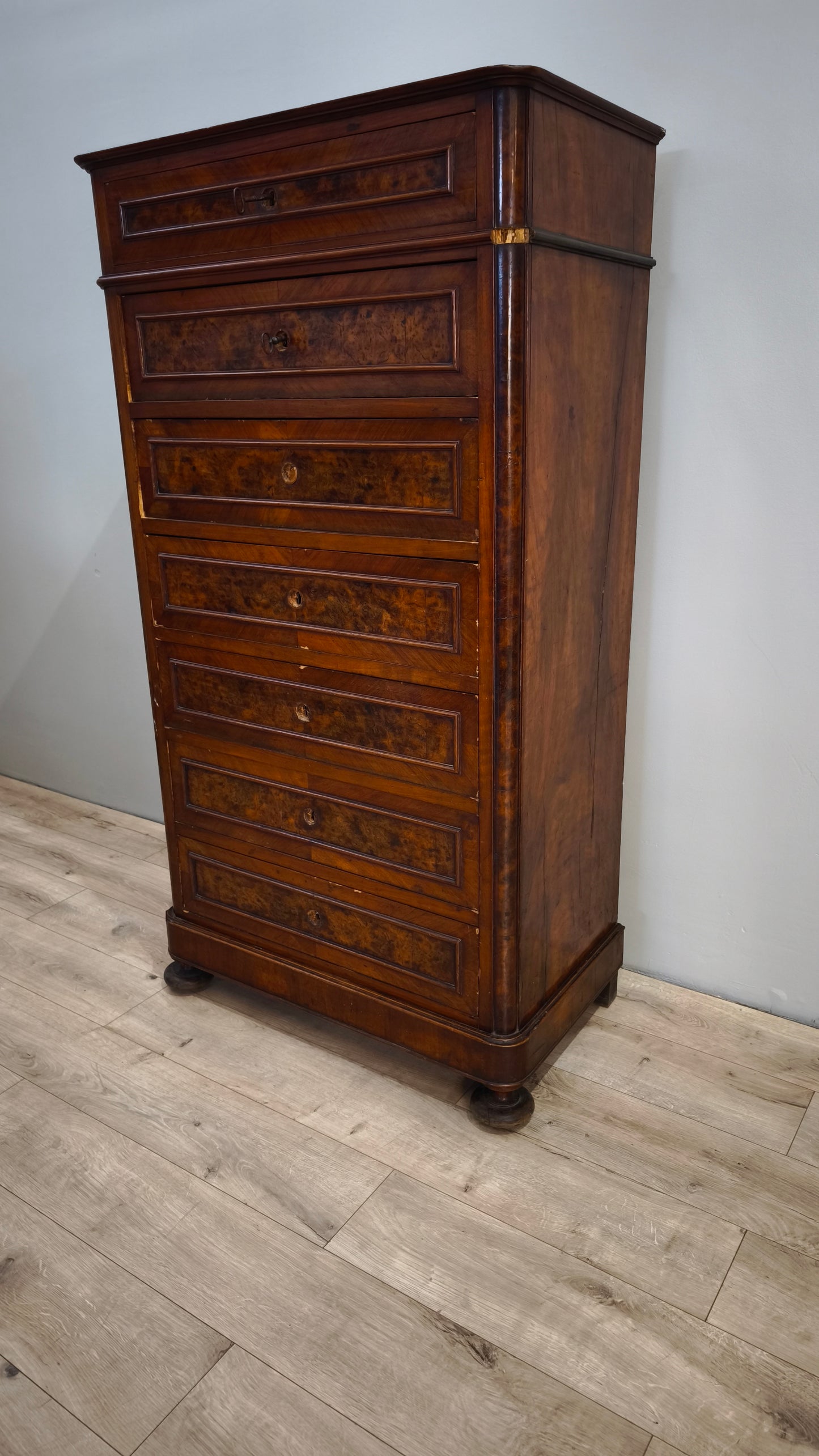 81531 Settimino in legno impiallacciato