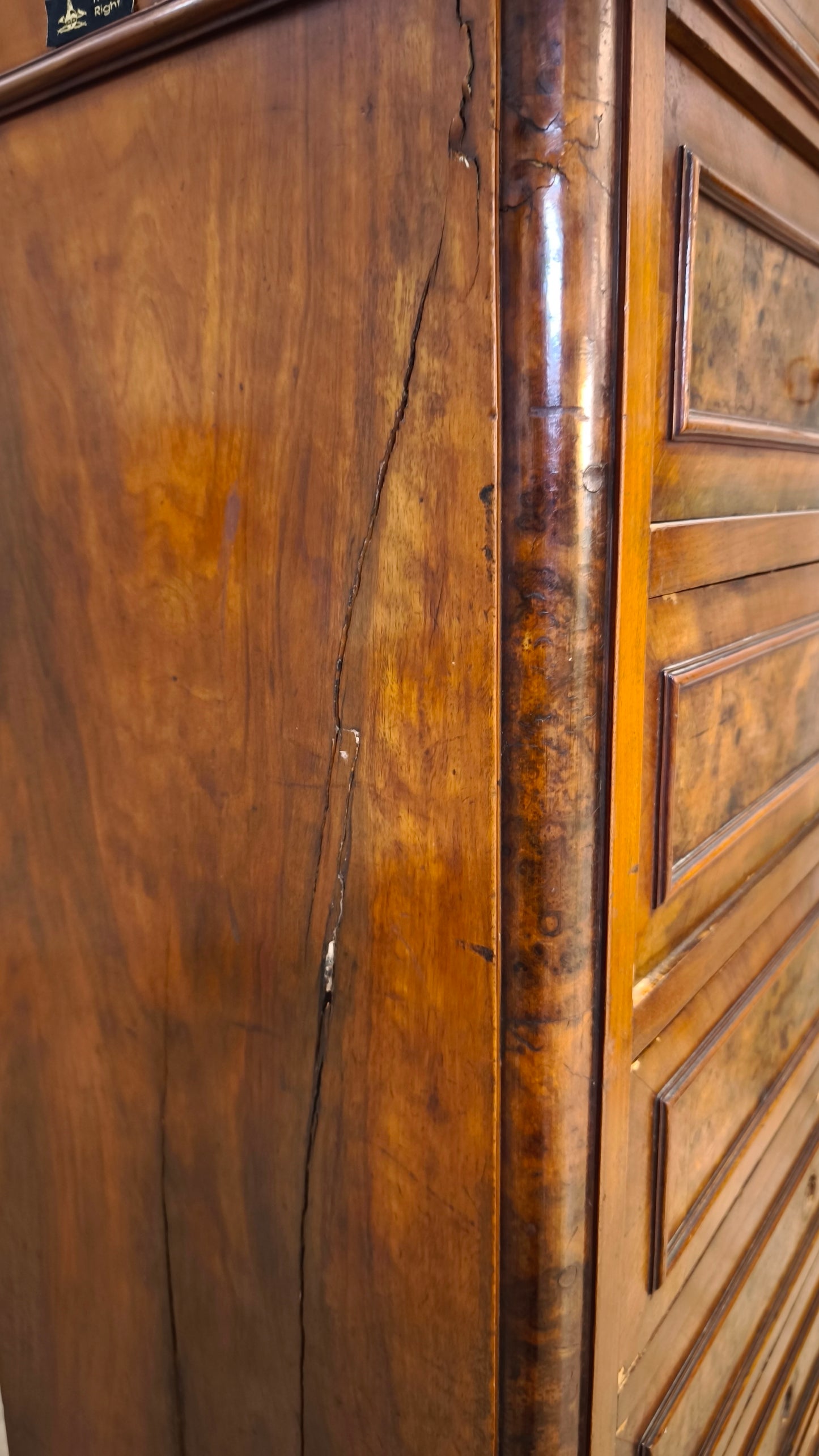 81531 Settimino in legno impiallacciato